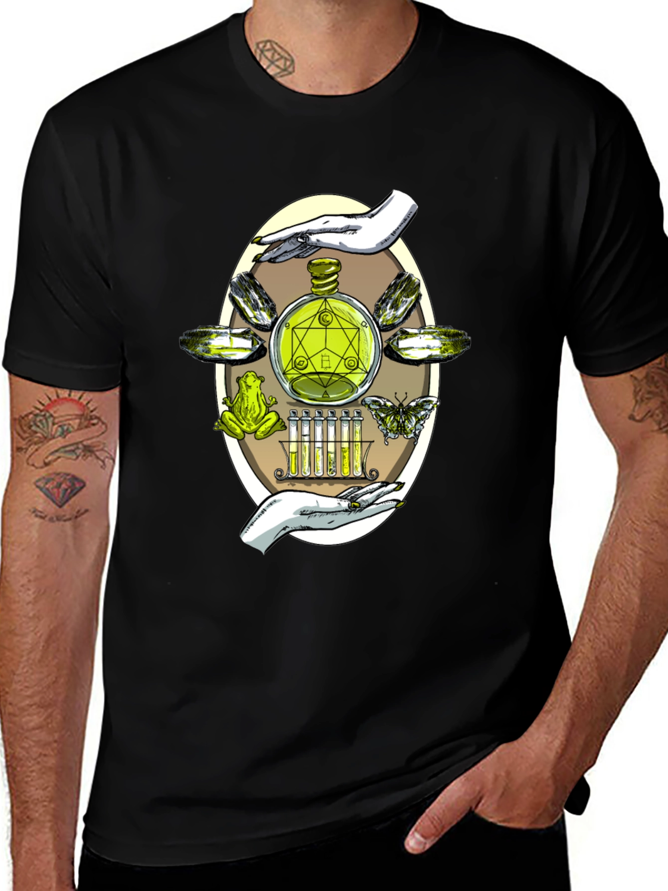 Alchemy Graphic T-Shirt - Science & Magic Tee