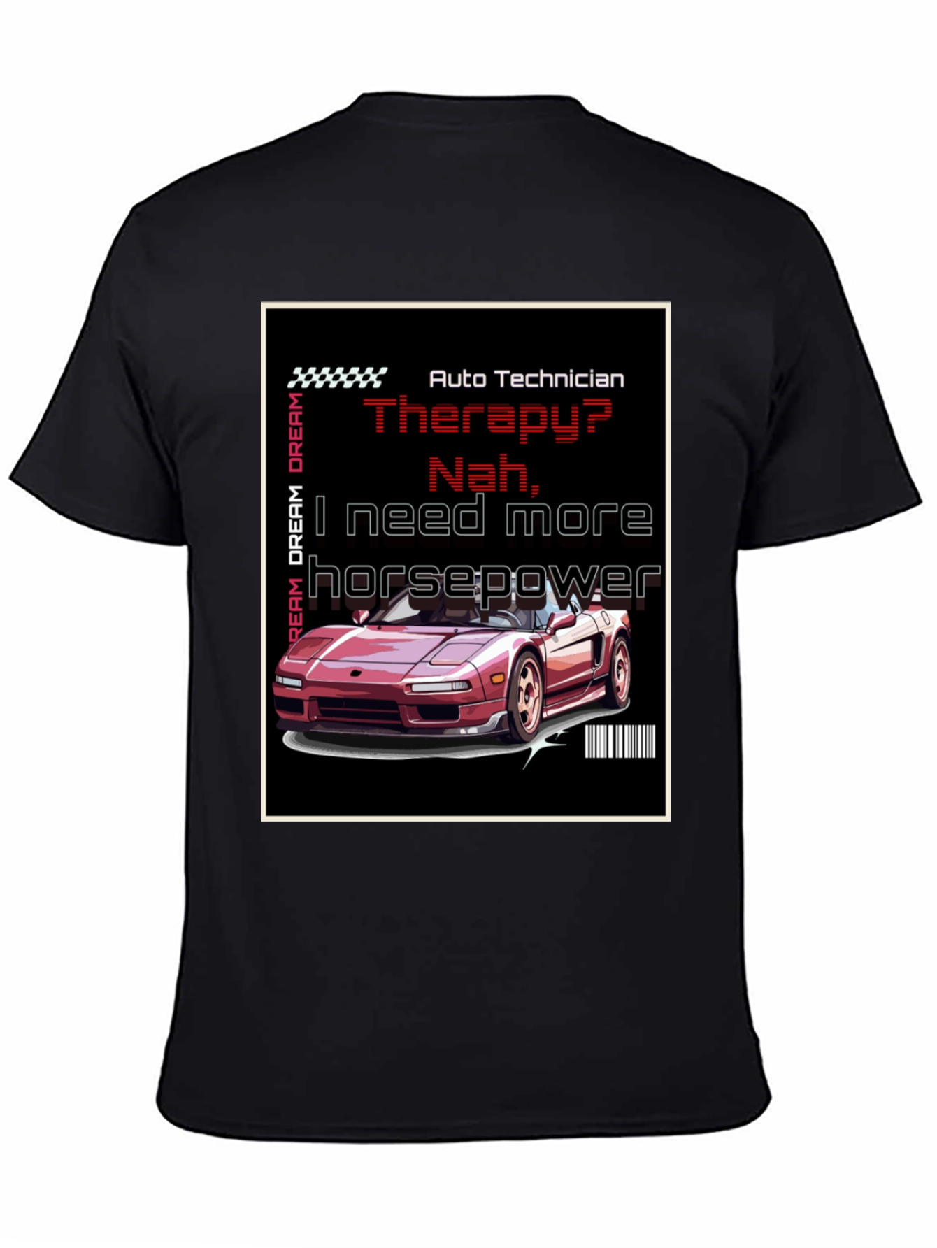 Auto Technician Horsepower T-Shirt