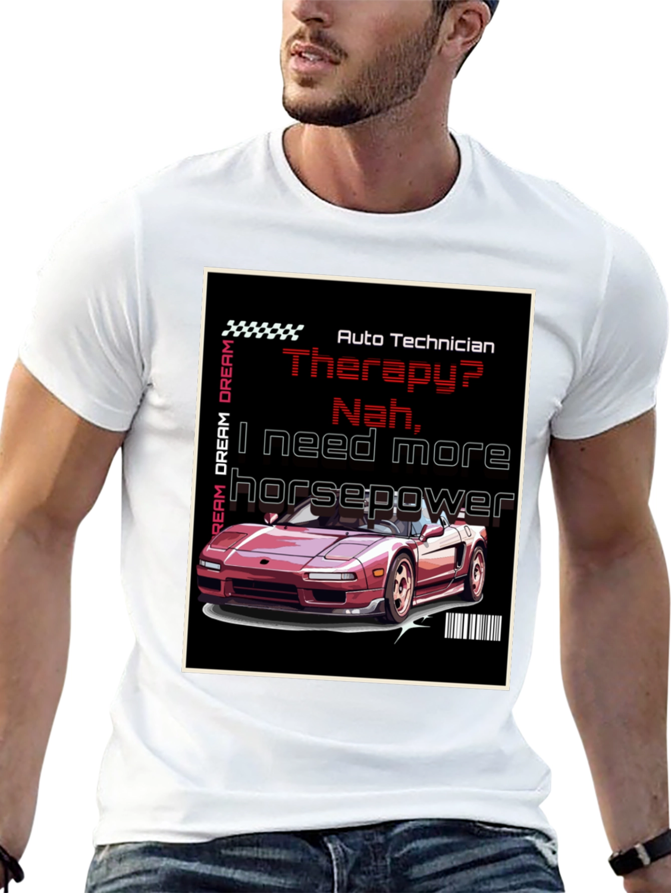 Auto Technician Horsepower T-Shirt