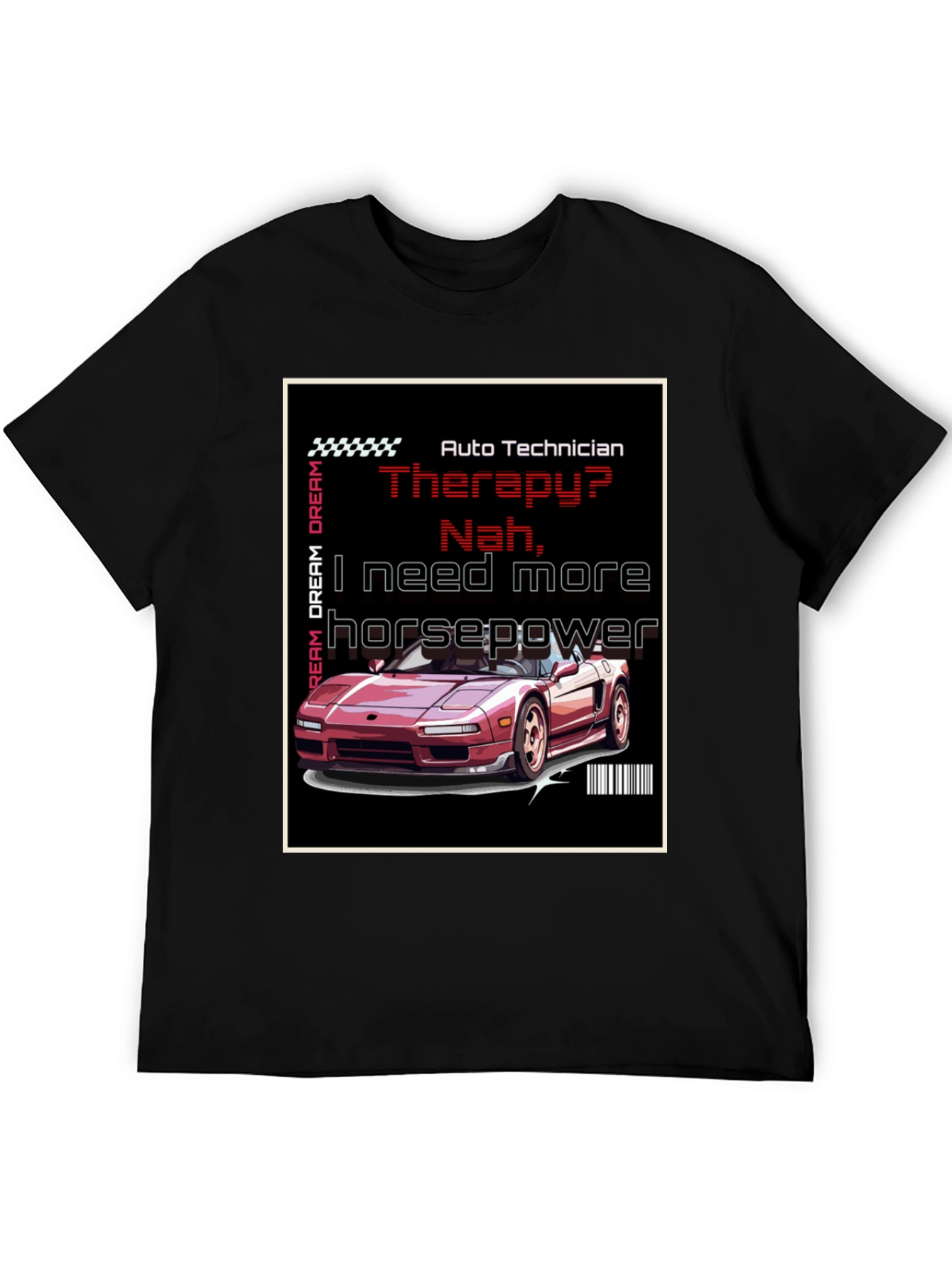 Auto Technician Horsepower T-Shirt
