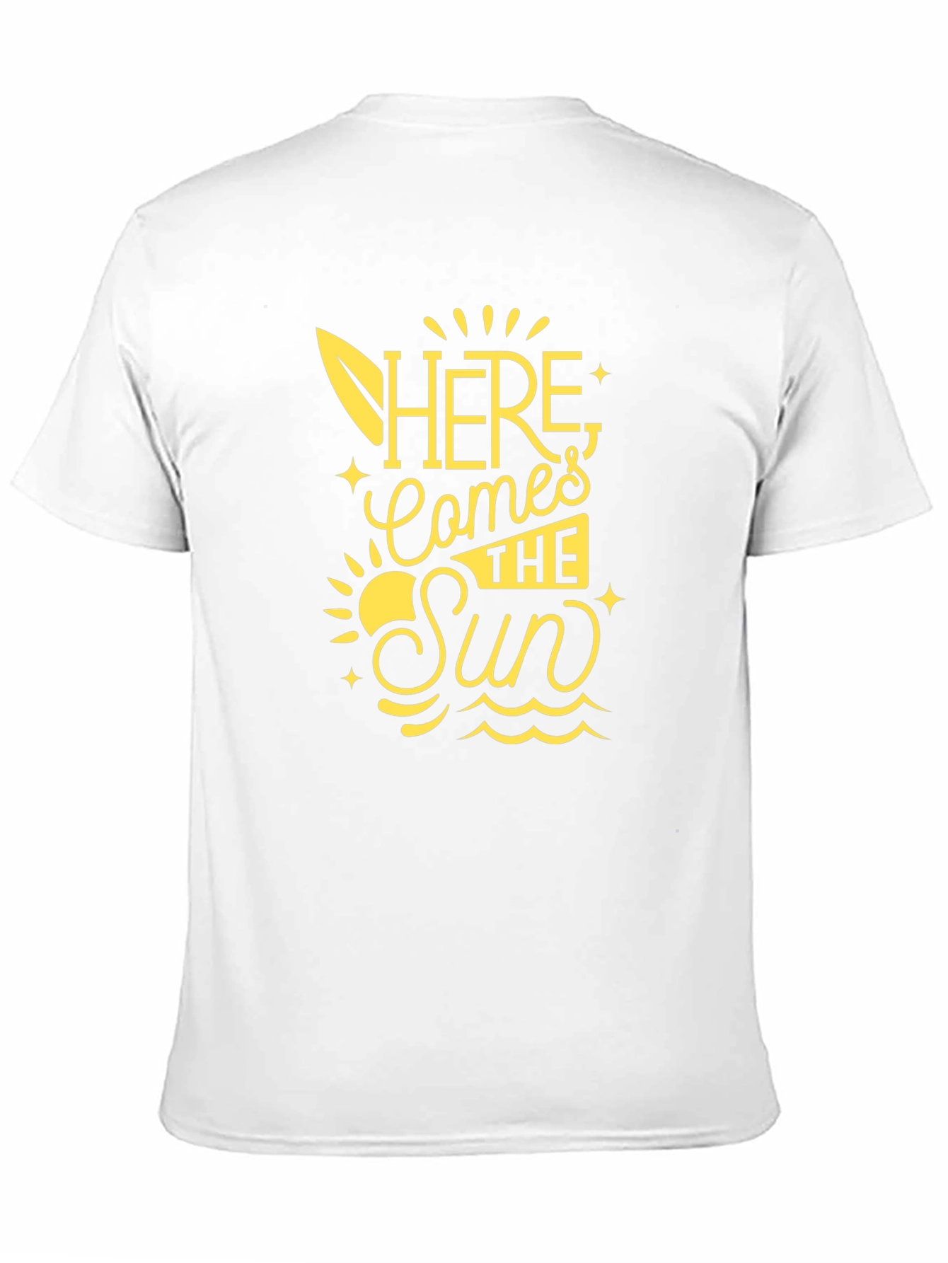 Here Comes the Sun Black Graphic Tee
