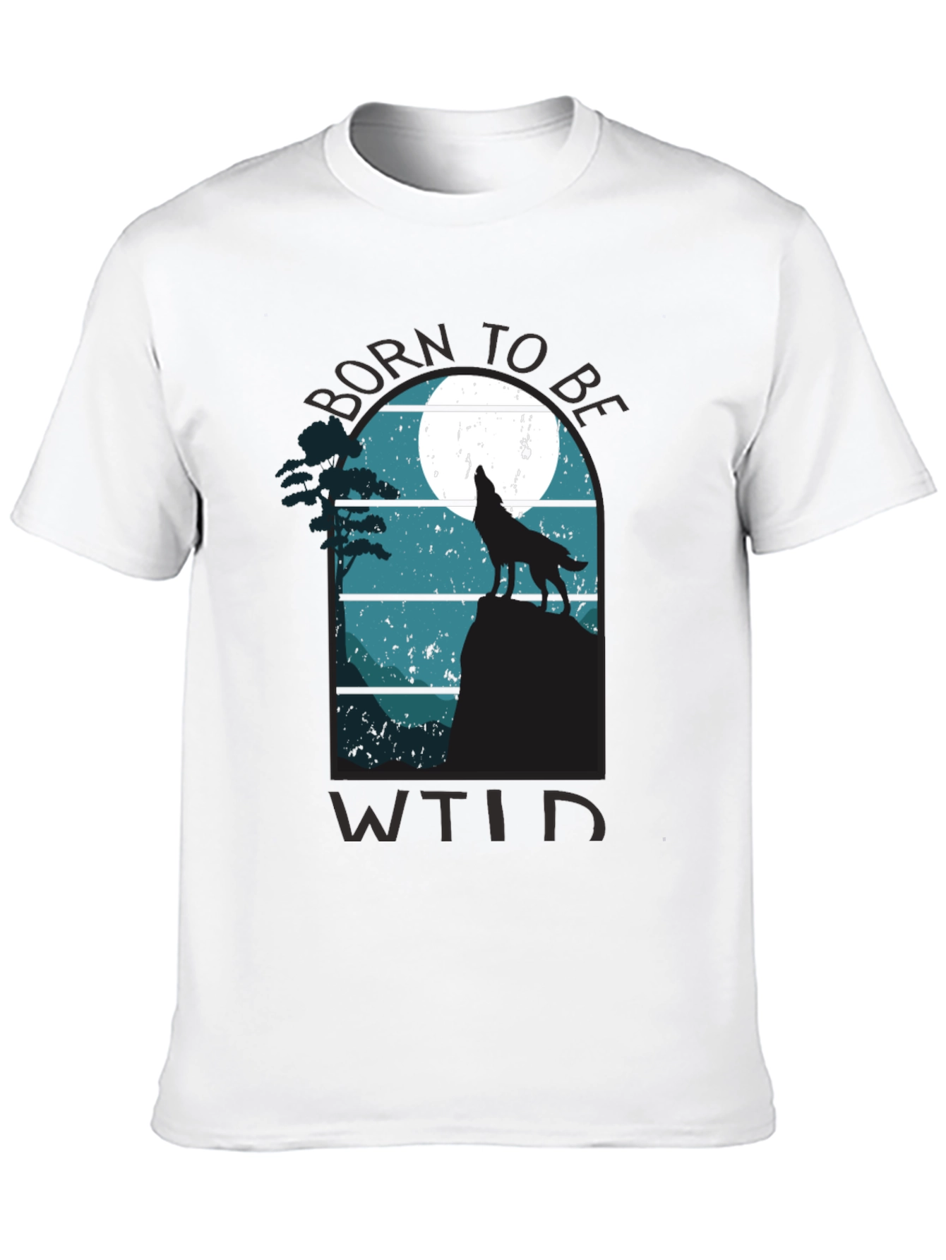 Born to be Wild Black T-Shirt