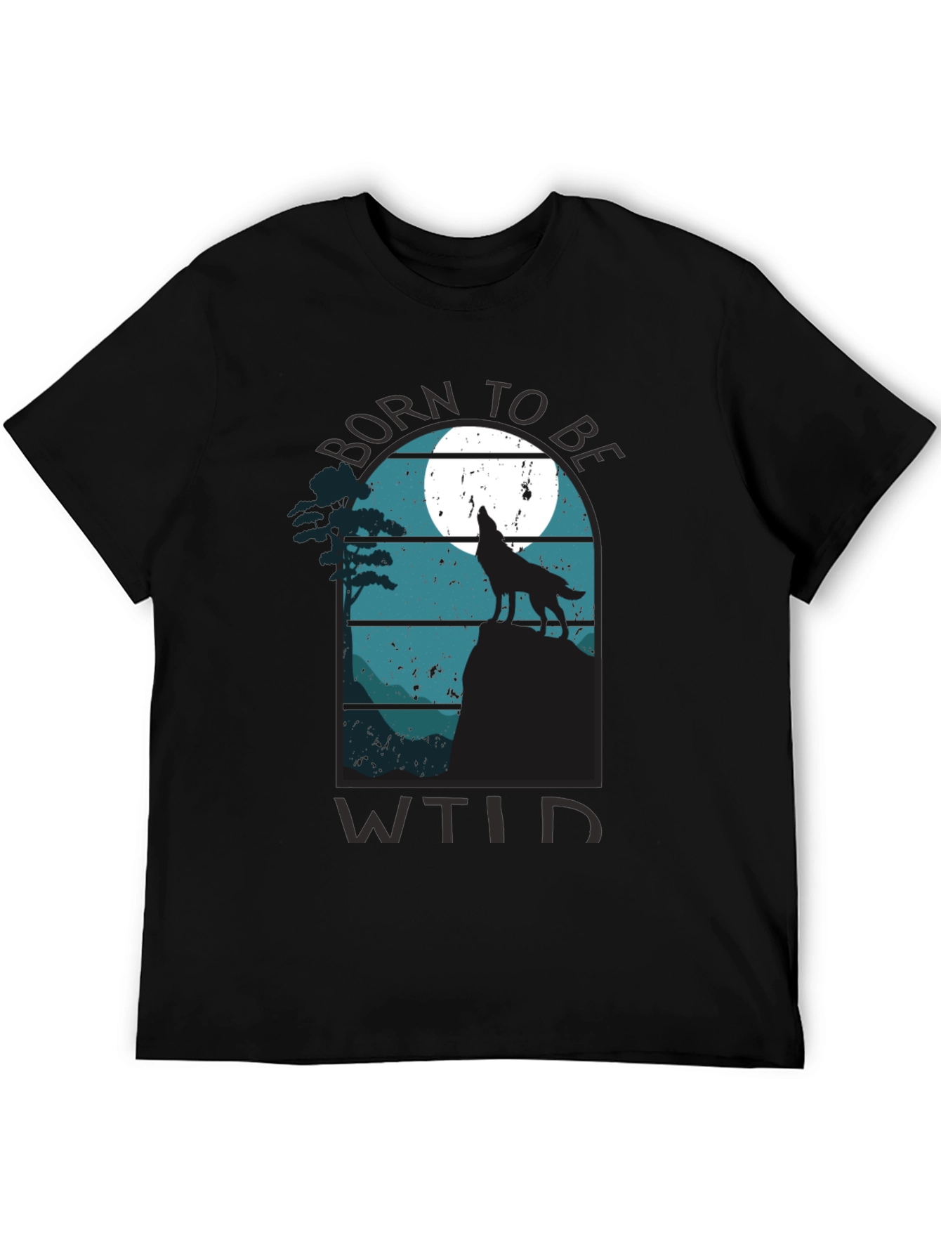 Born to be Wild Black T-Shirt