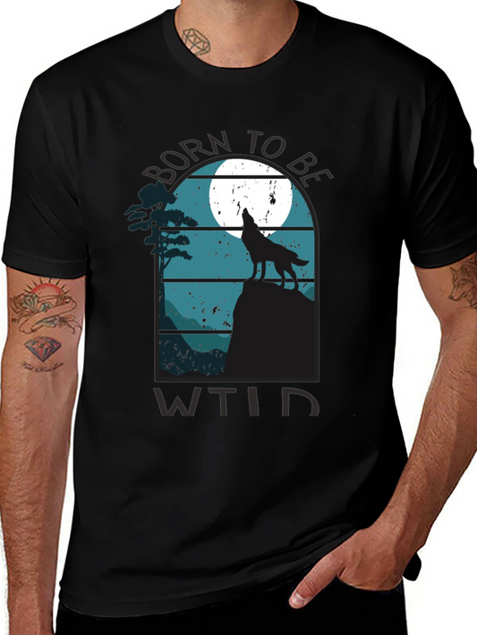 Born to be Wild Black T-Shirt