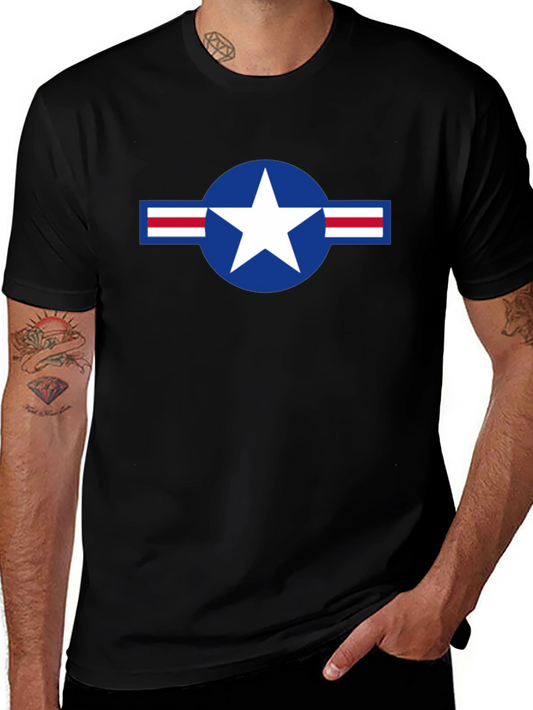 Vintage US Air Force Star Logo Graphic T-Shirt