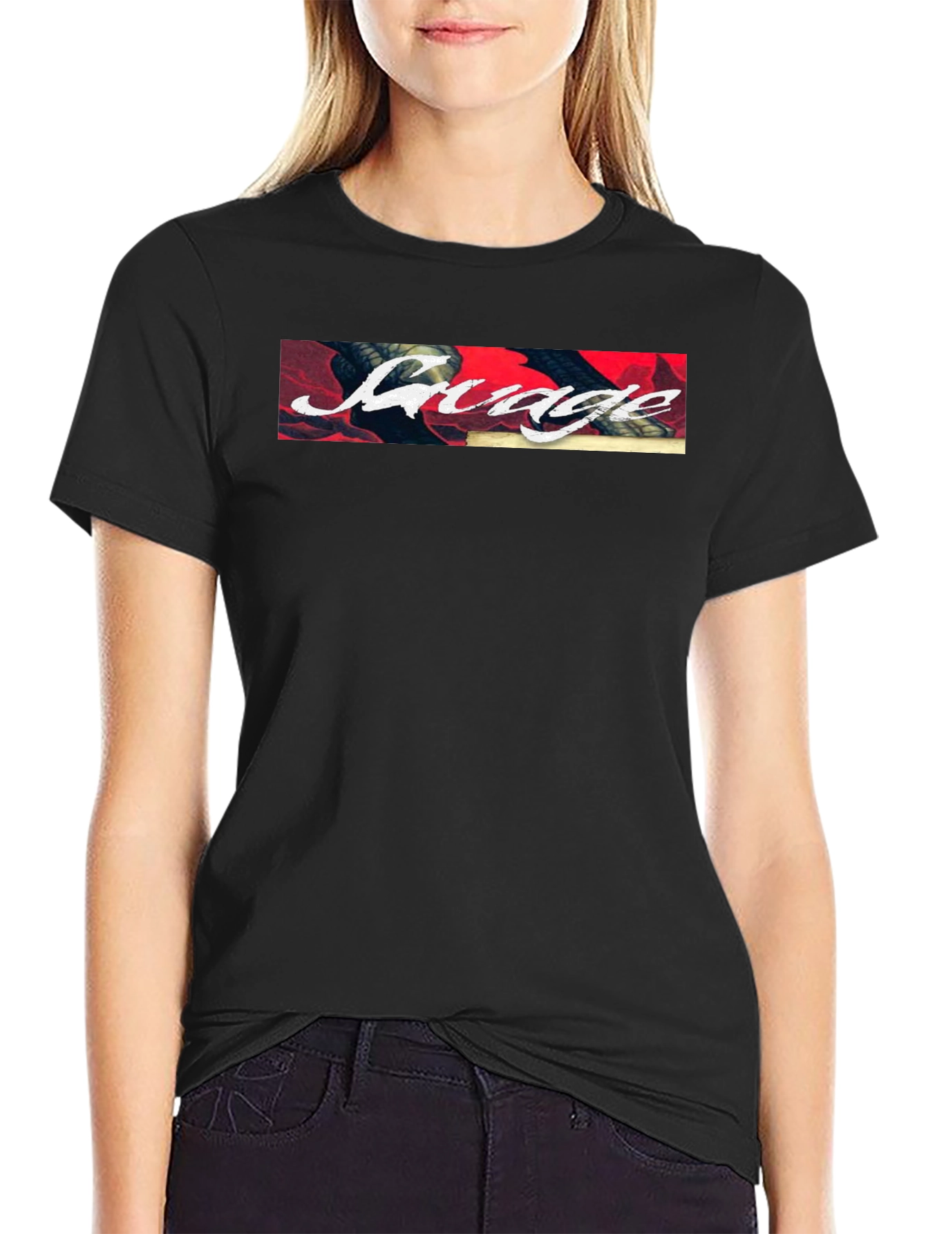 Grudge Graphic T-Shirt - Mens Black Tee