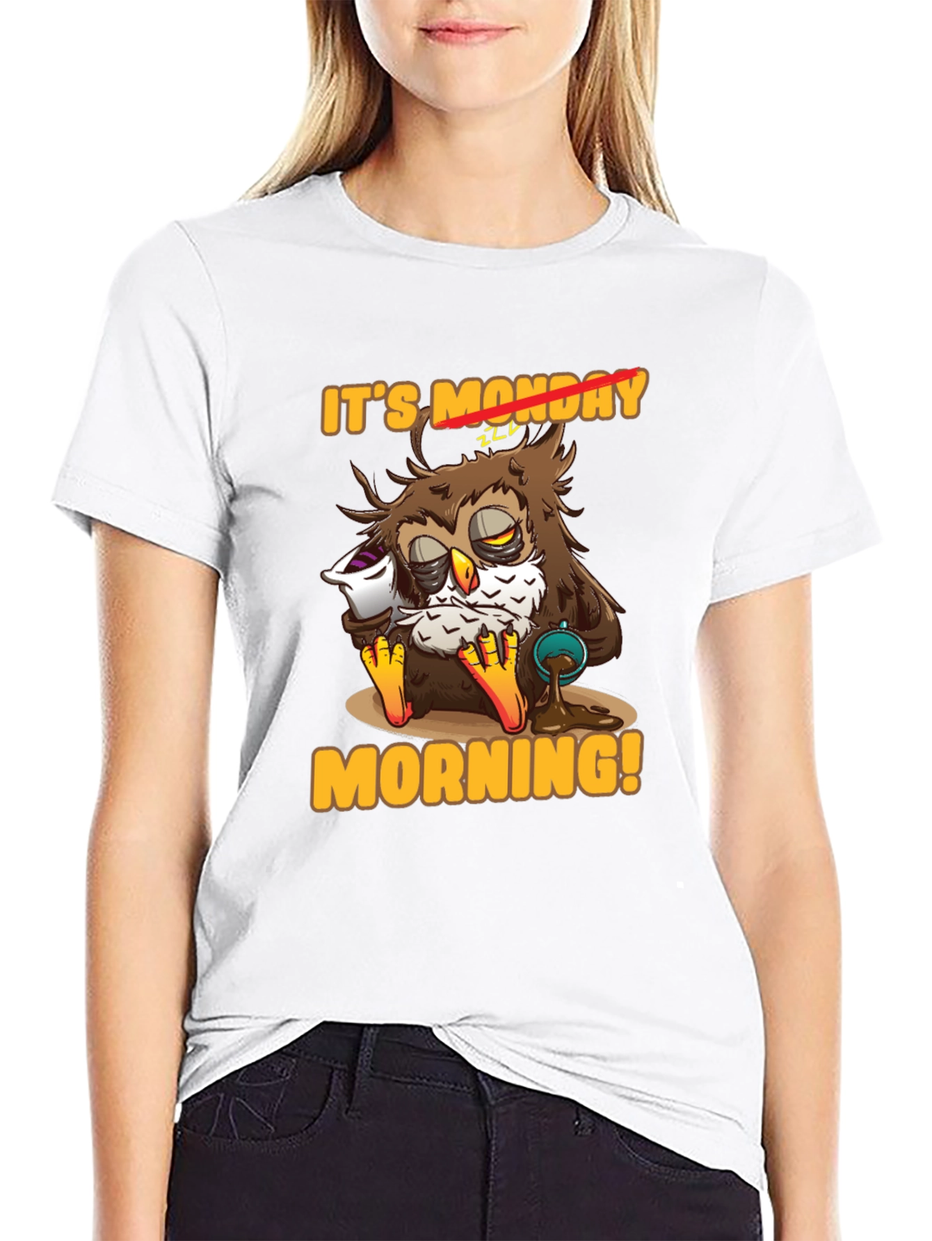Monday Morning Owl T-Shirt