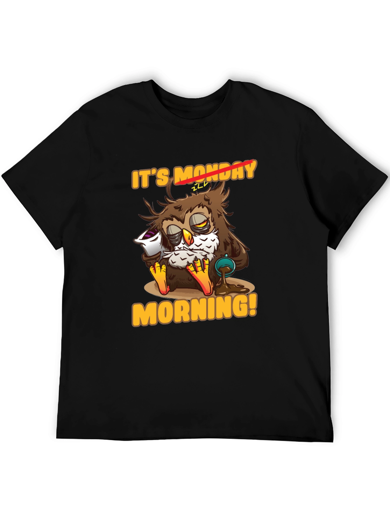 Monday Morning Owl T-Shirt