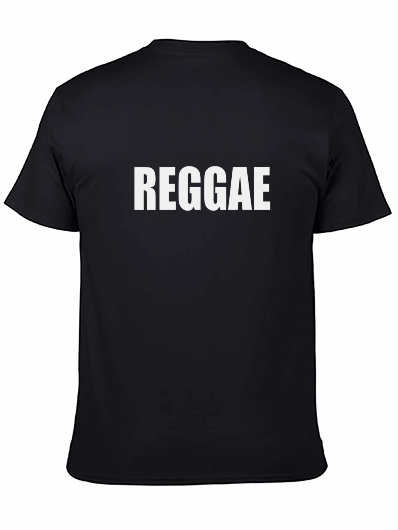 Reggae Black T-Shirt - Bold Graphic Tee