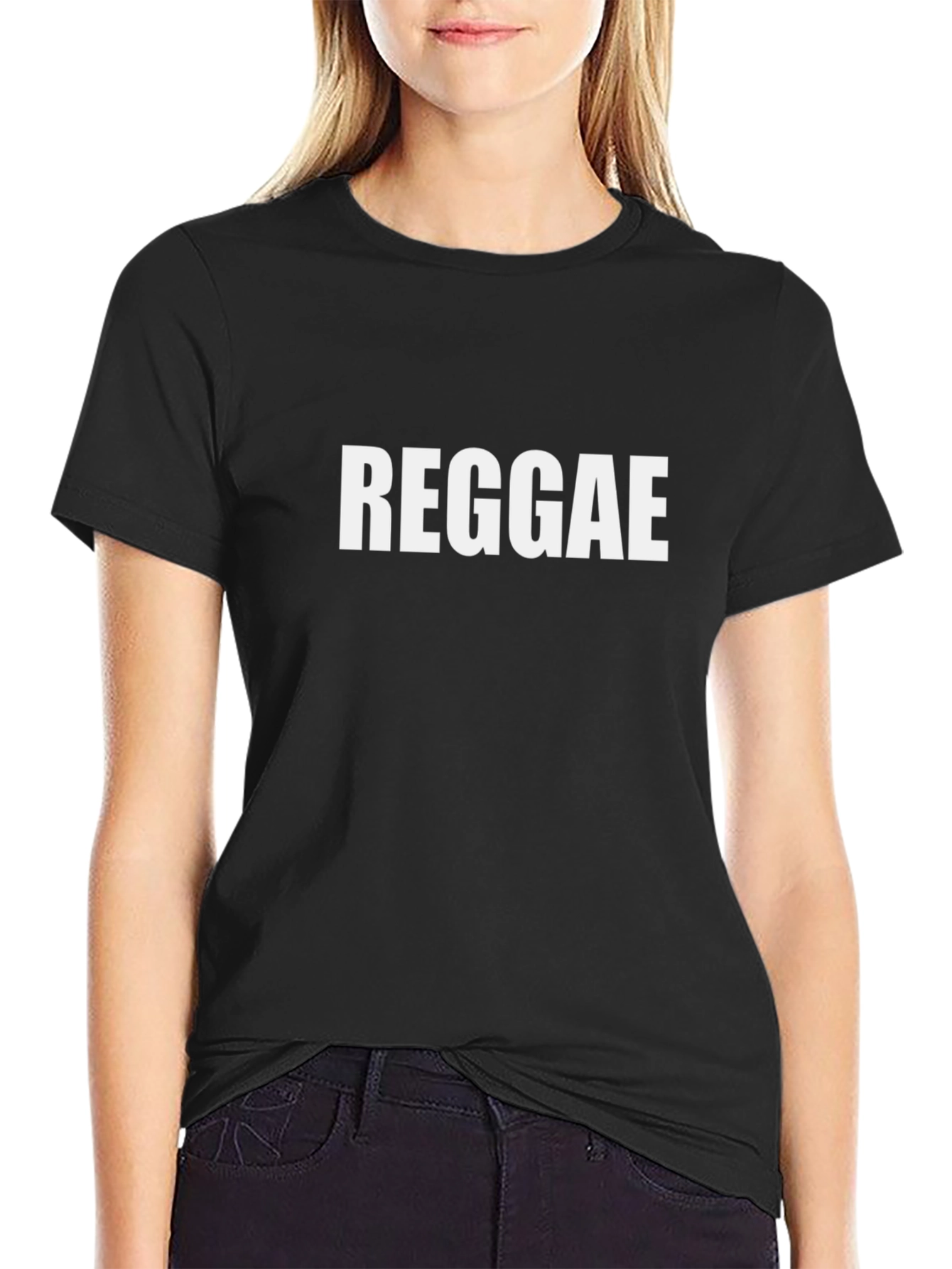 Reggae Black T-Shirt - Bold Graphic Tee