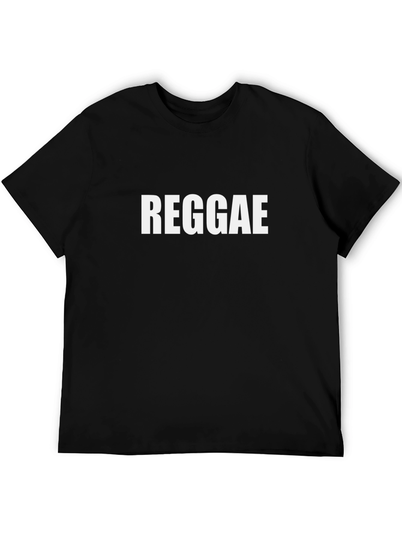 Reggae Black T-Shirt - Bold Graphic Tee