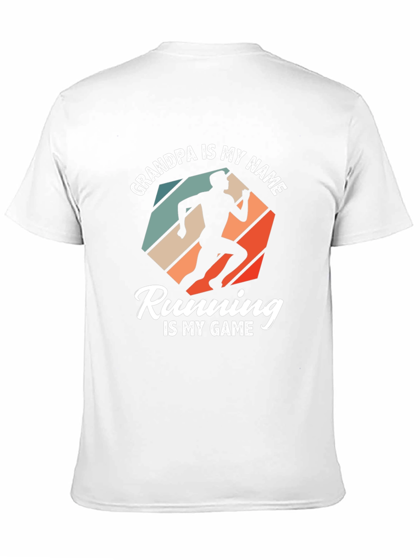 Grandpa Running T-Shirt - Sporty Grandpa Gift