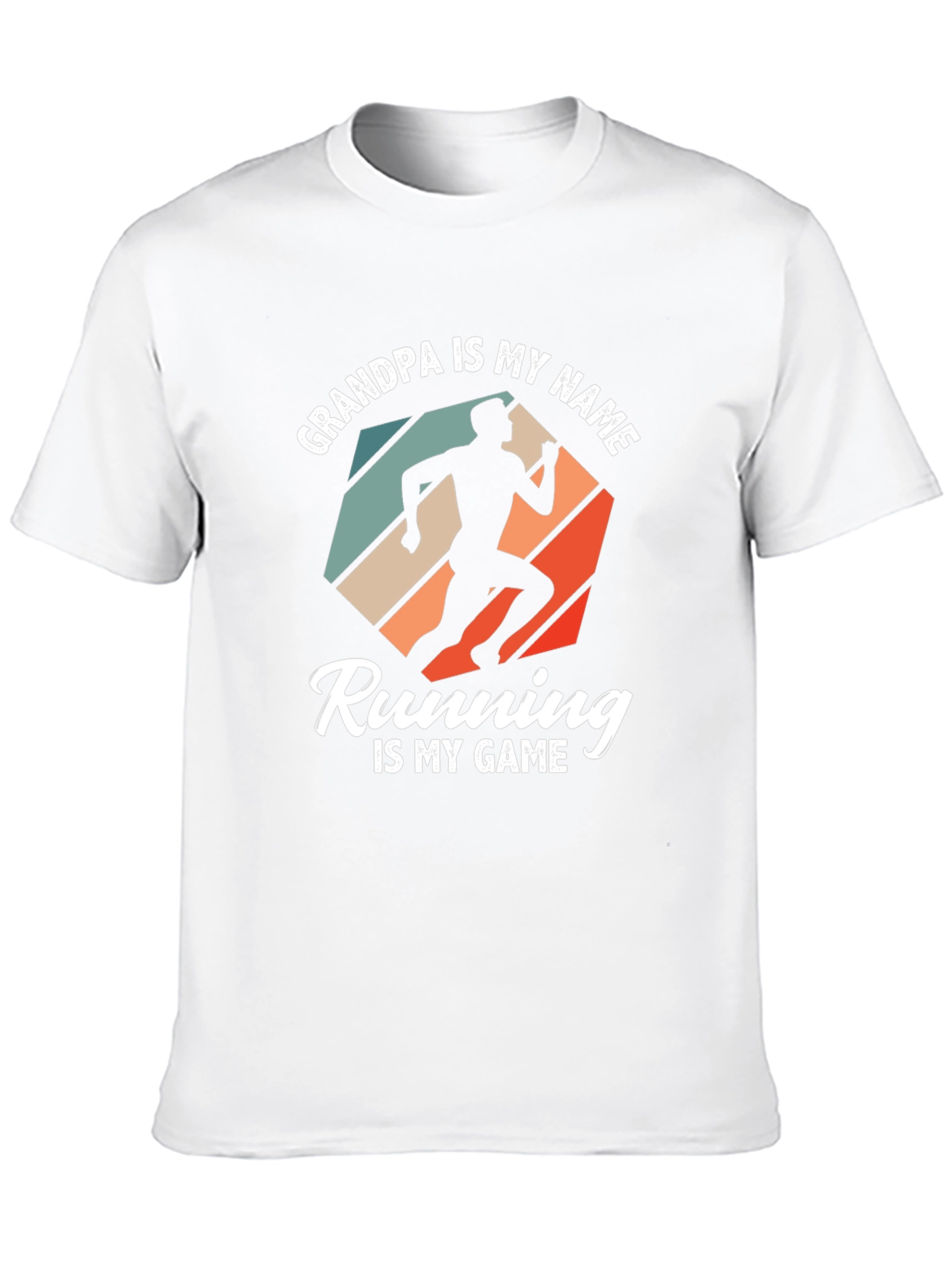 Grandpa Running T-Shirt - Sporty Grandpa Gift