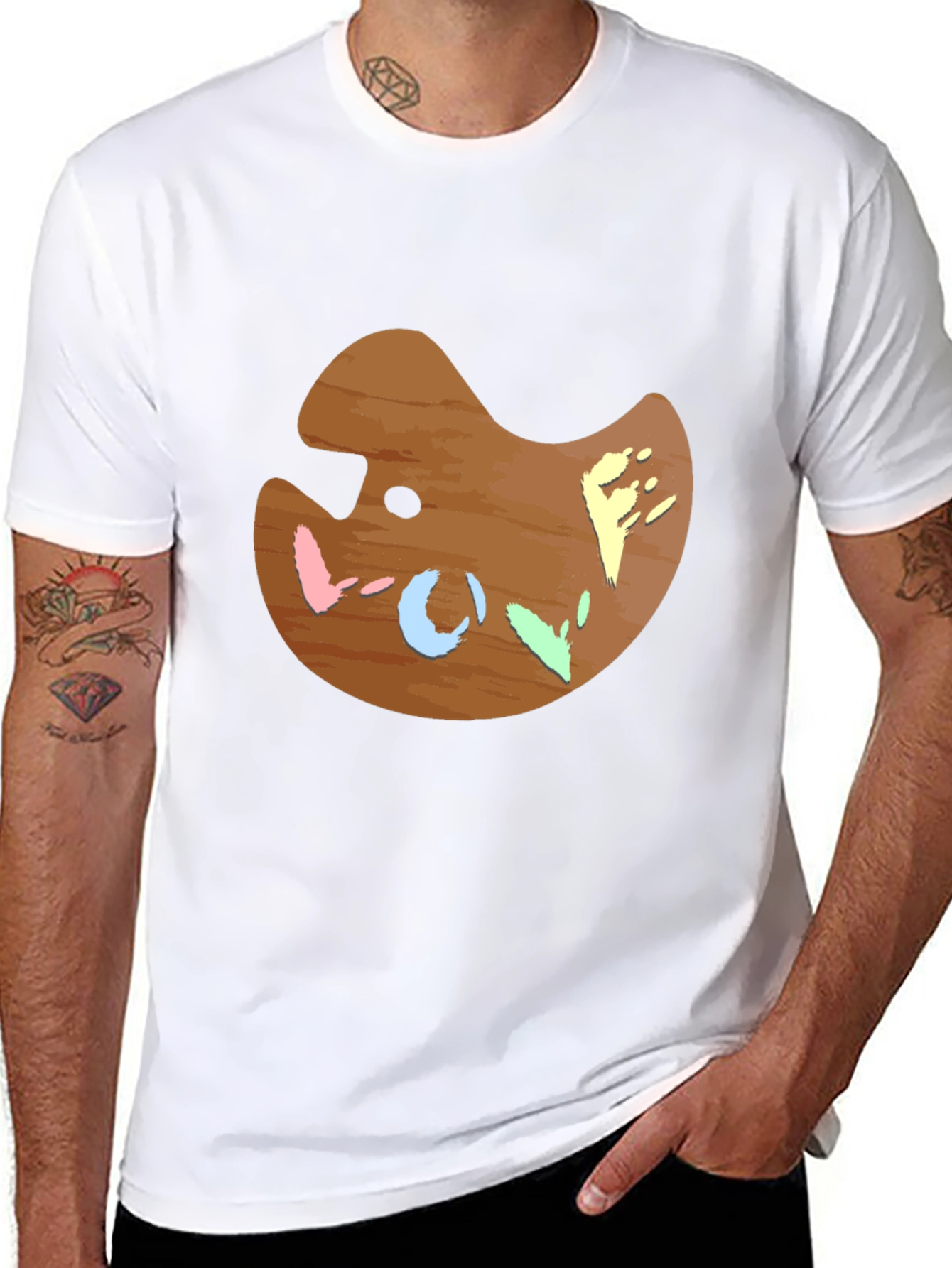 Artist Palette Graphic T-Shirt