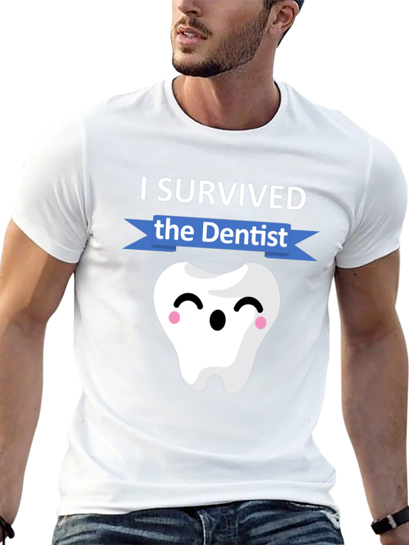 I Survived the Dentist T-Shirt Funny Dental Hygienist Tee