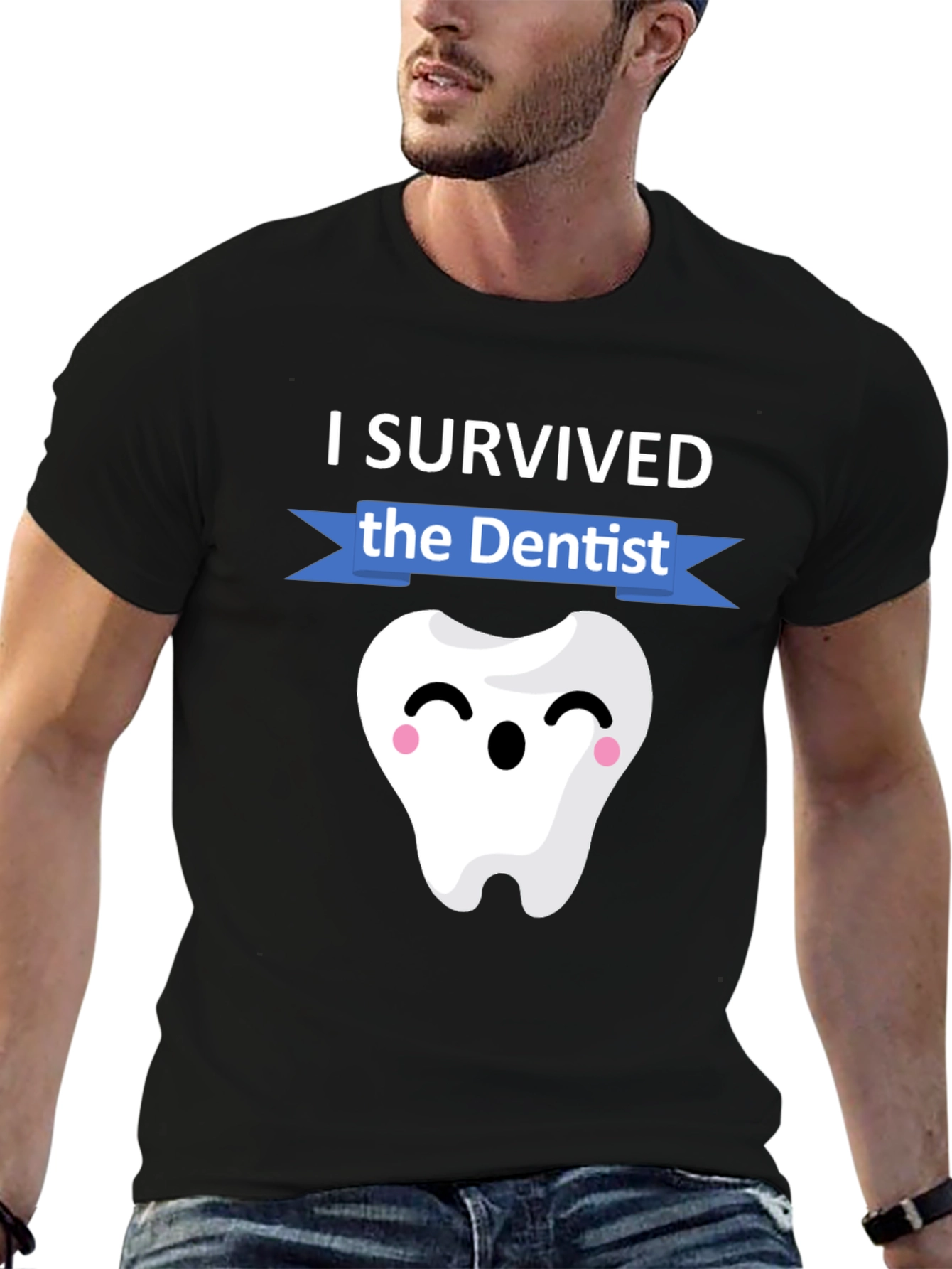 I Survived the Dentist T-Shirt Funny Dental Hygienist Tee