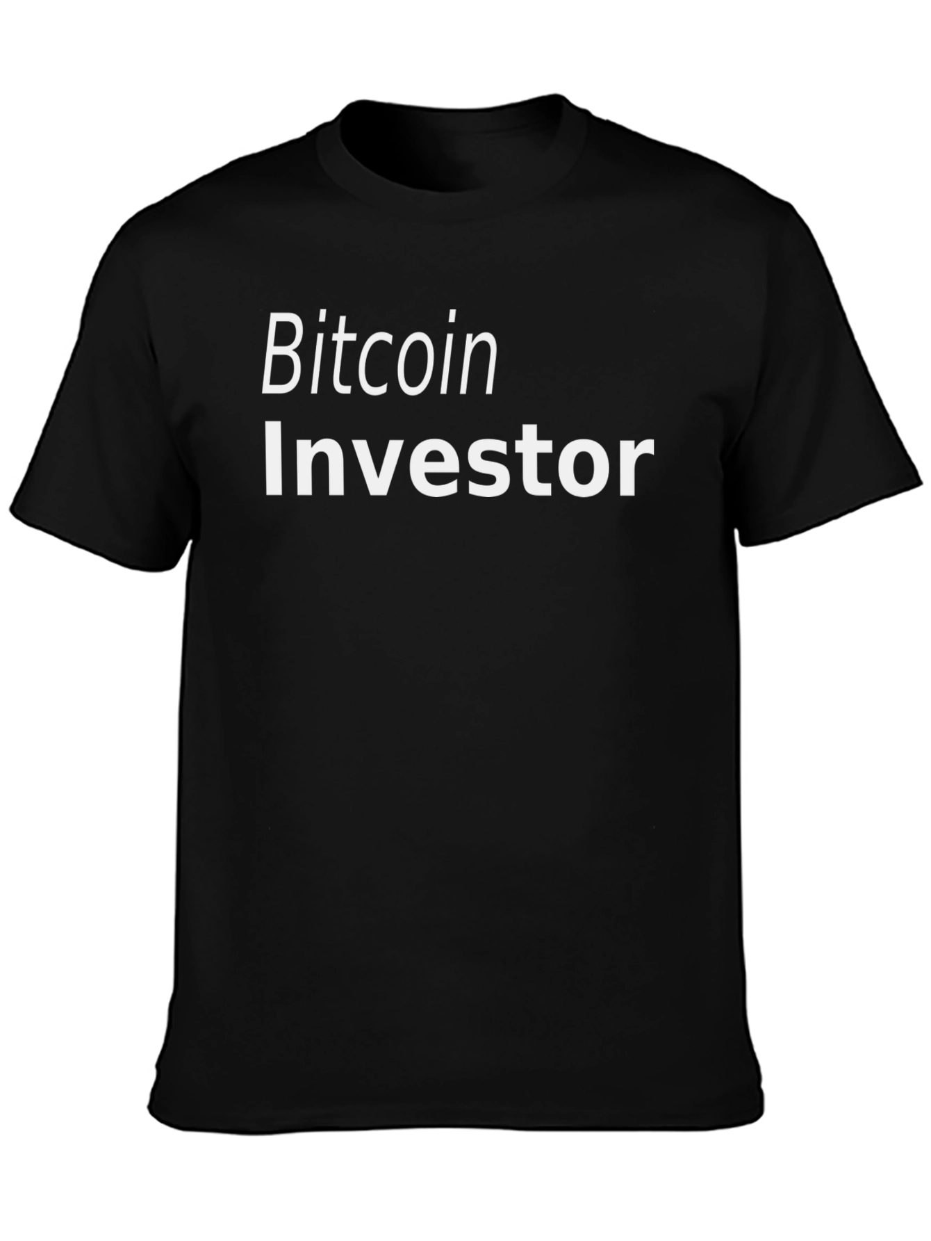 Bitcoin Investor Graphic T-Shirt - Crypto HODL Tee