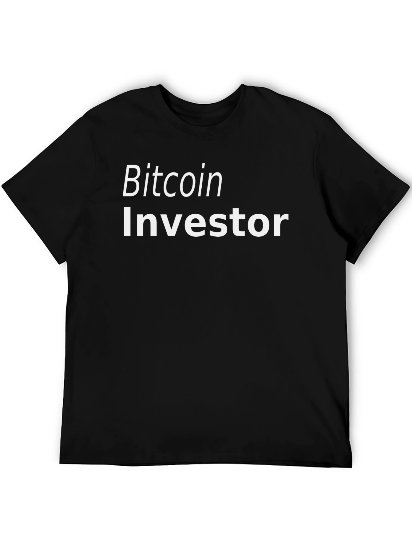 Bitcoin Investor Graphic T-Shirt - Crypto HODL Tee