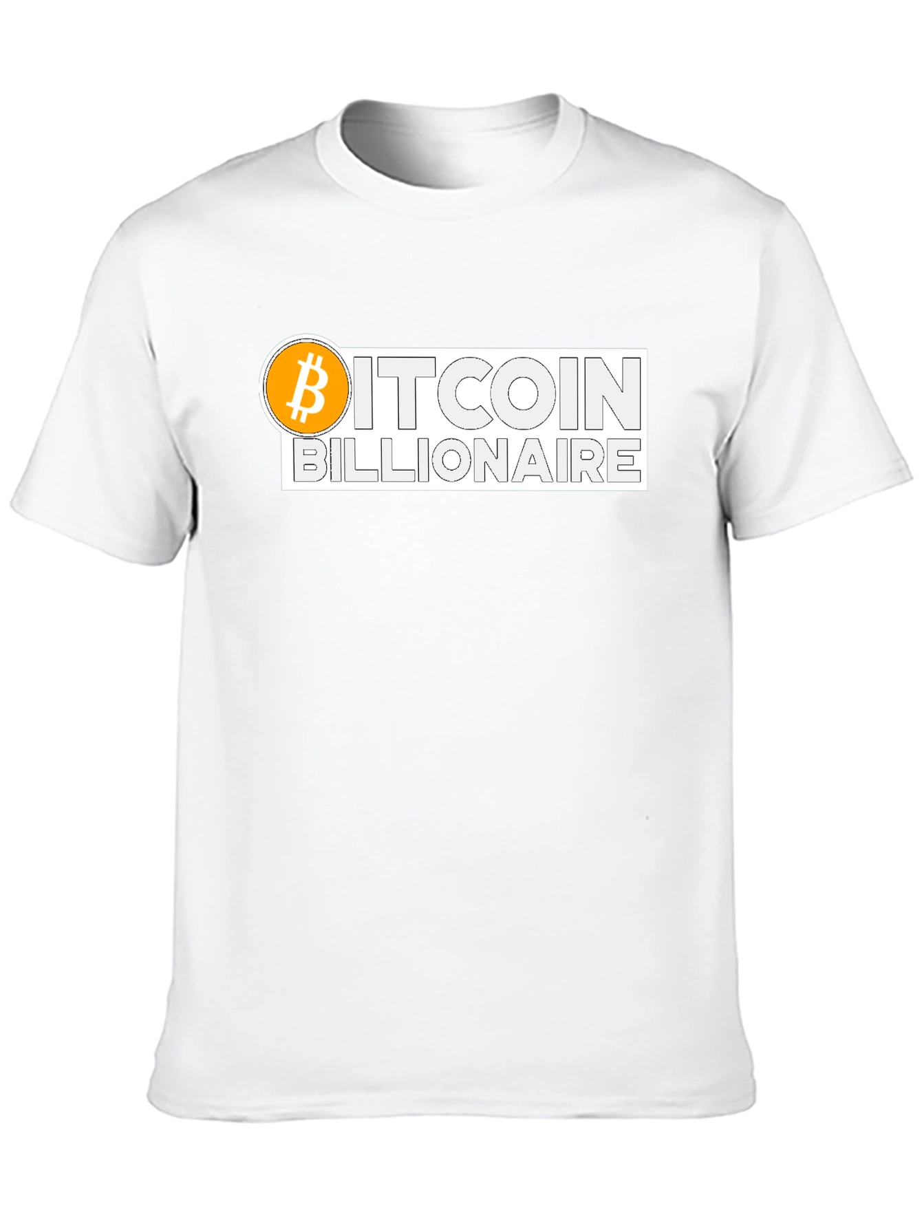 Bitcoin Billionaire Black Graphic T-Shirt