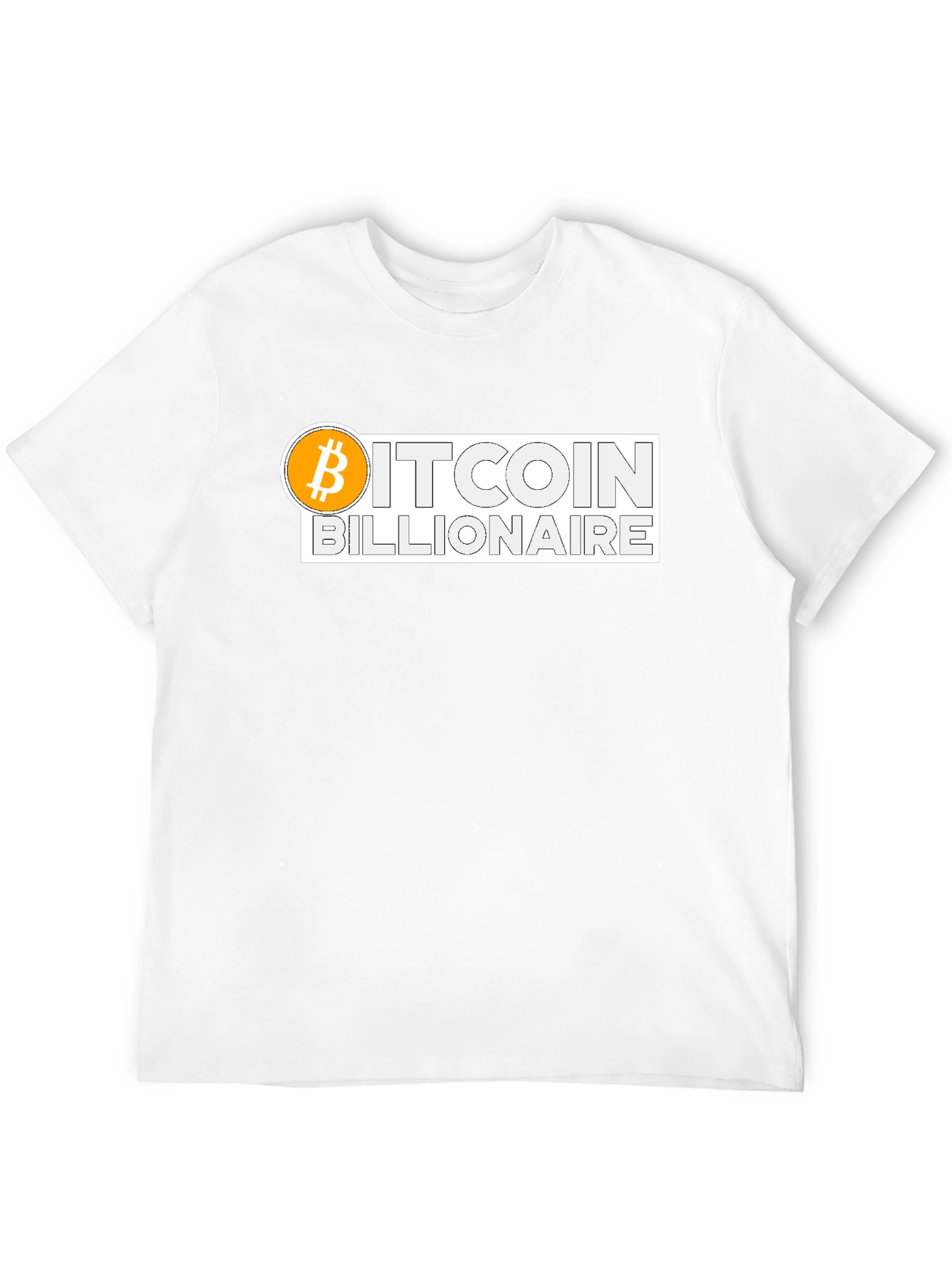 Bitcoin Billionaire Black Graphic T-Shirt