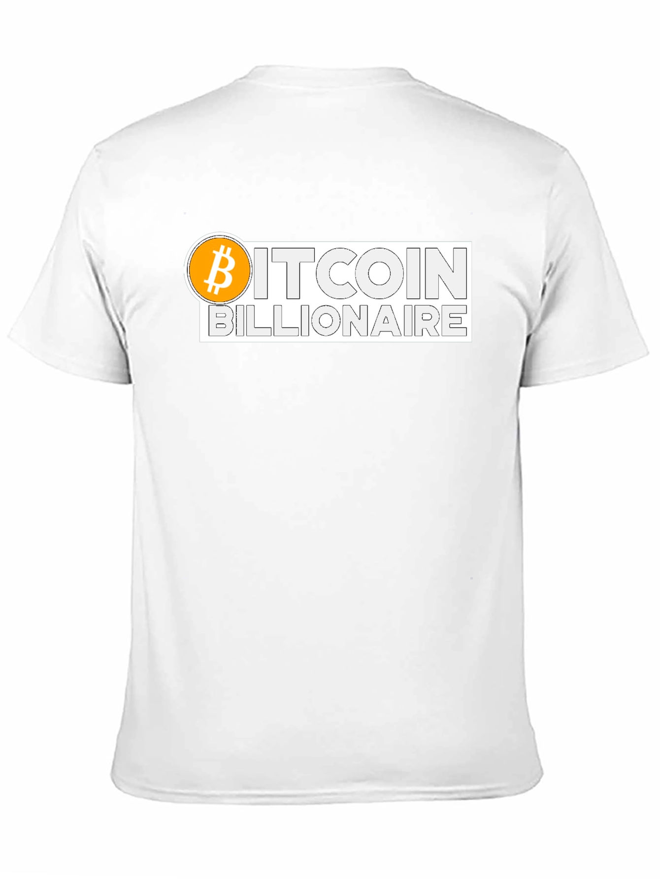 Bitcoin Billionaire Black Graphic T-Shirt