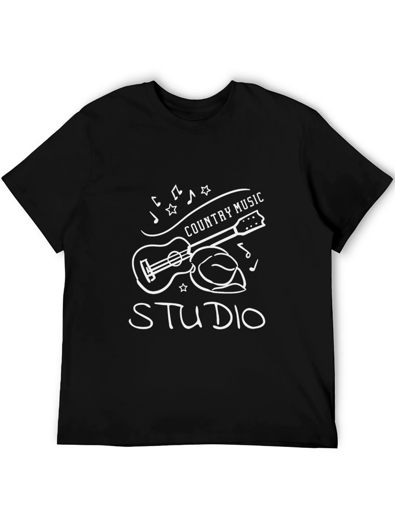 Country Music Studio Graphic T-Shirt