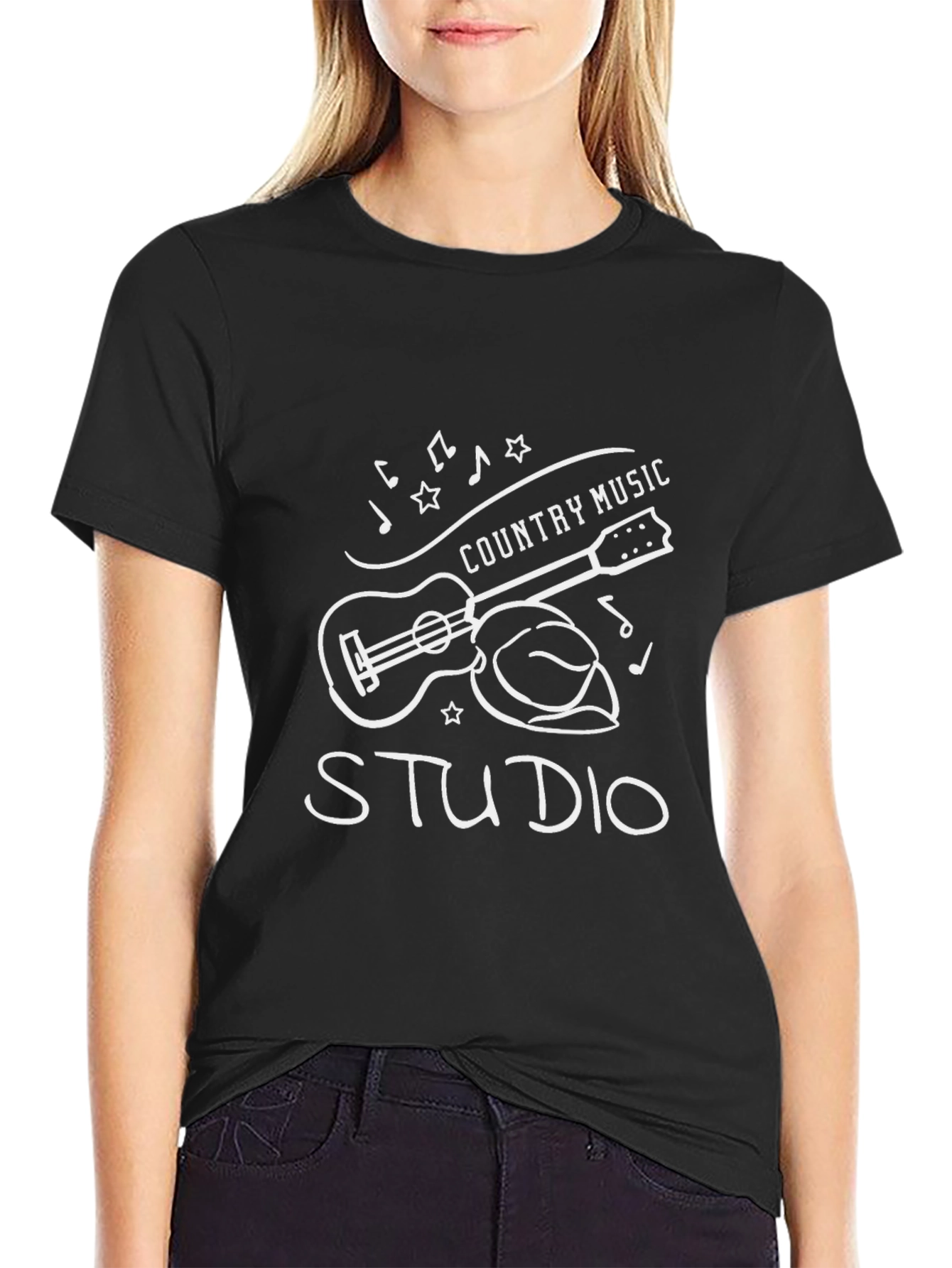 Country Music Studio Graphic T-Shirt