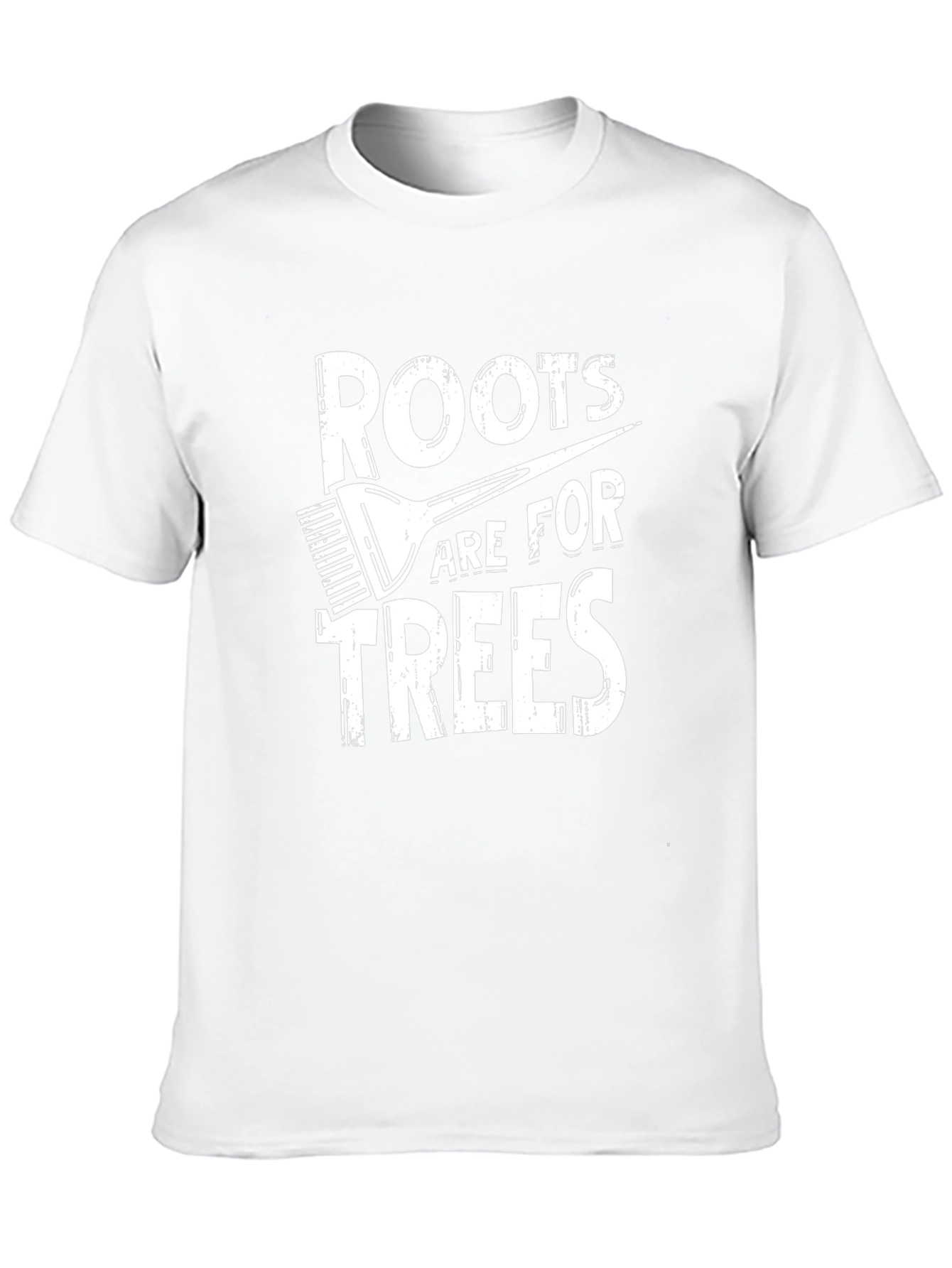 Roots Are For Trees Black Graphic Tee