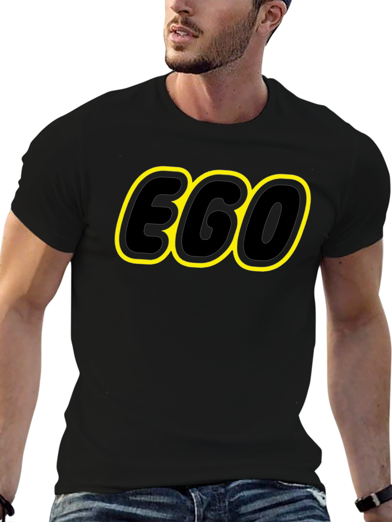 Ego Graphic T-Shirt - Bold Statement Tee