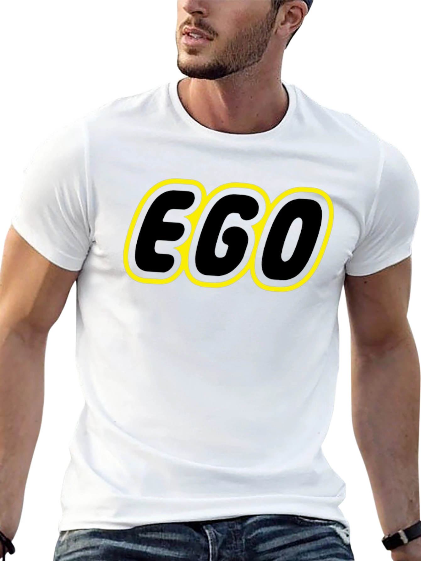 Ego Graphic T-Shirt - Bold Statement Tee