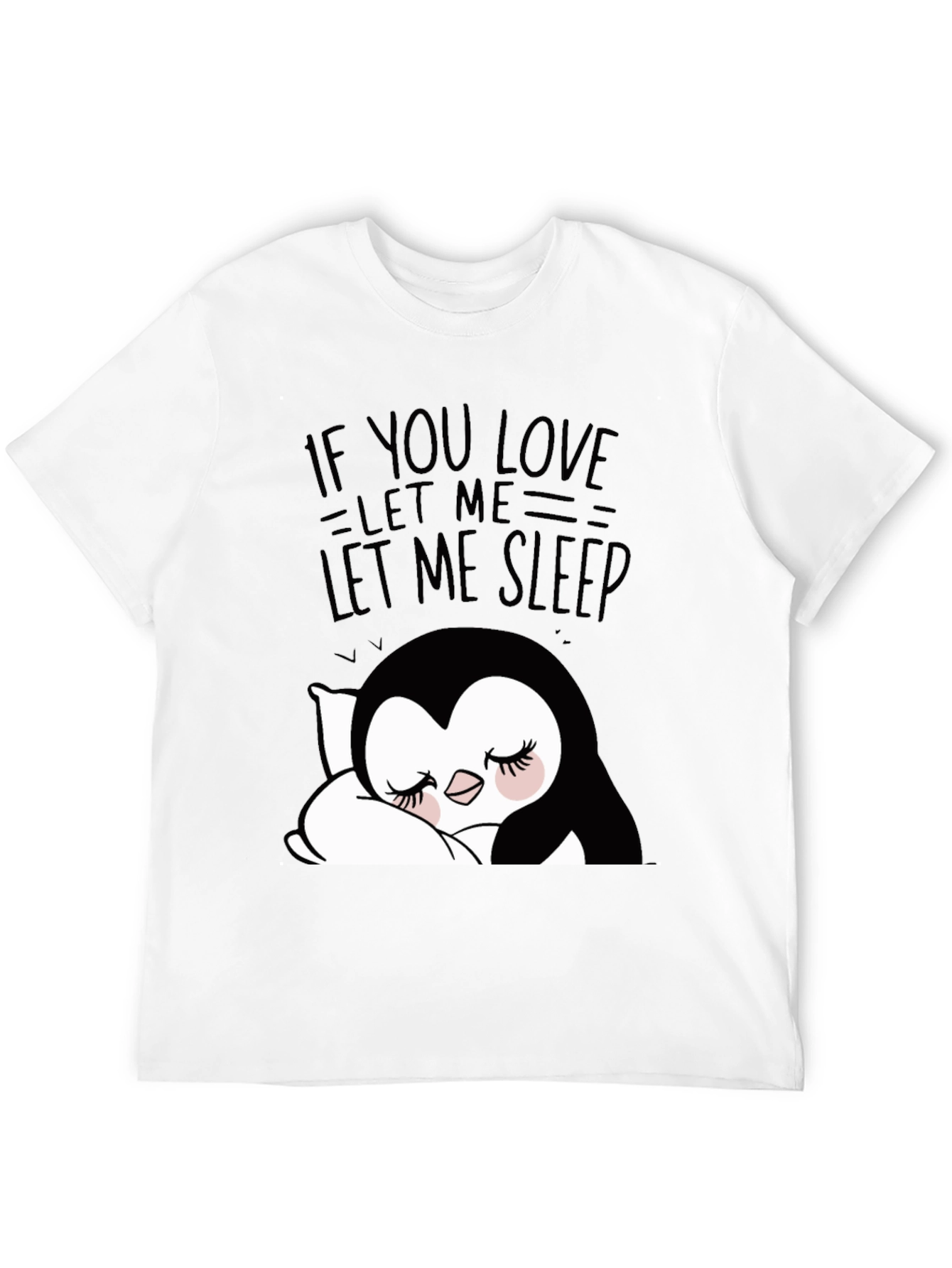 Cute Penguin Sleep T-Shirt