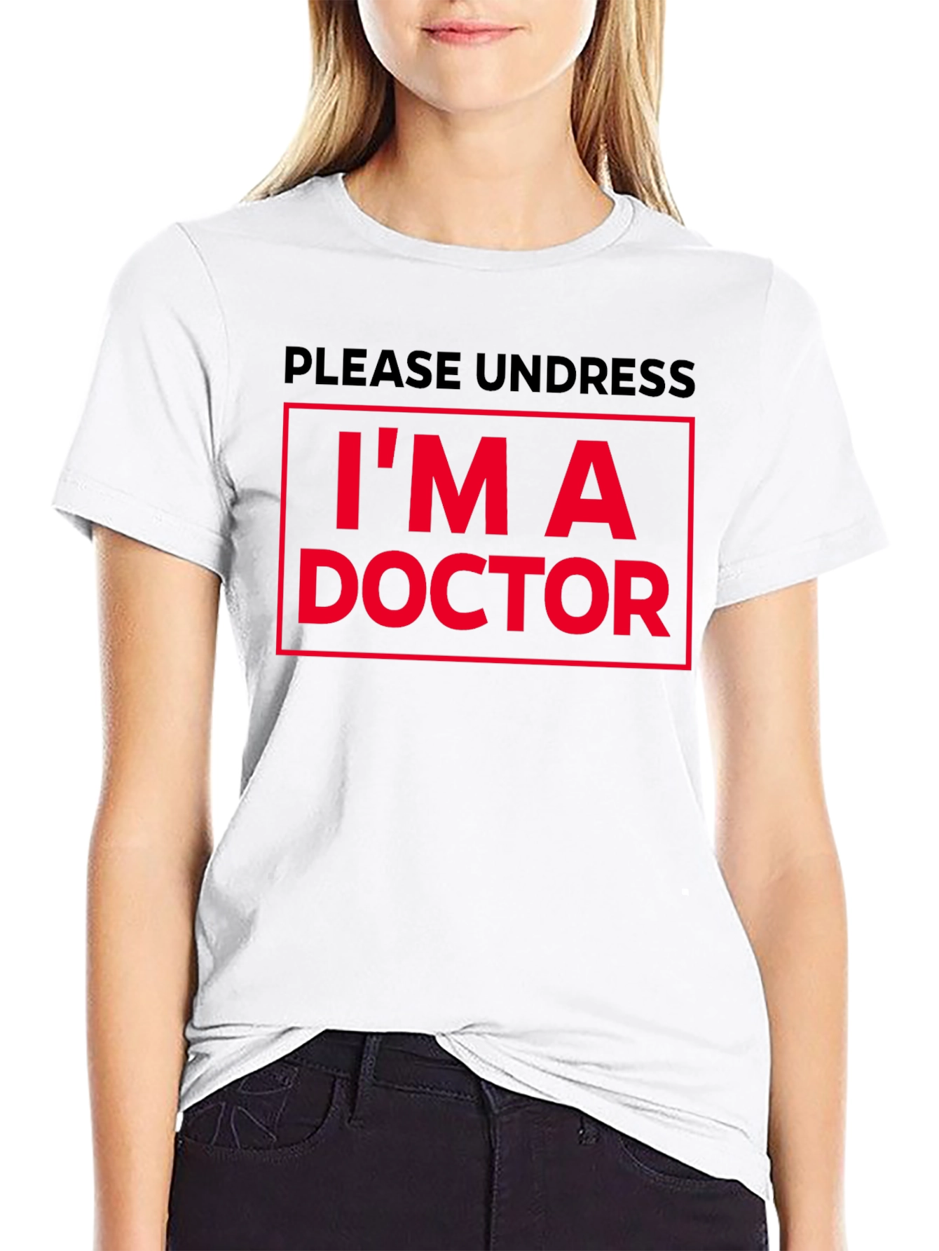 Funny Doctor T-Shirt - Please Undress