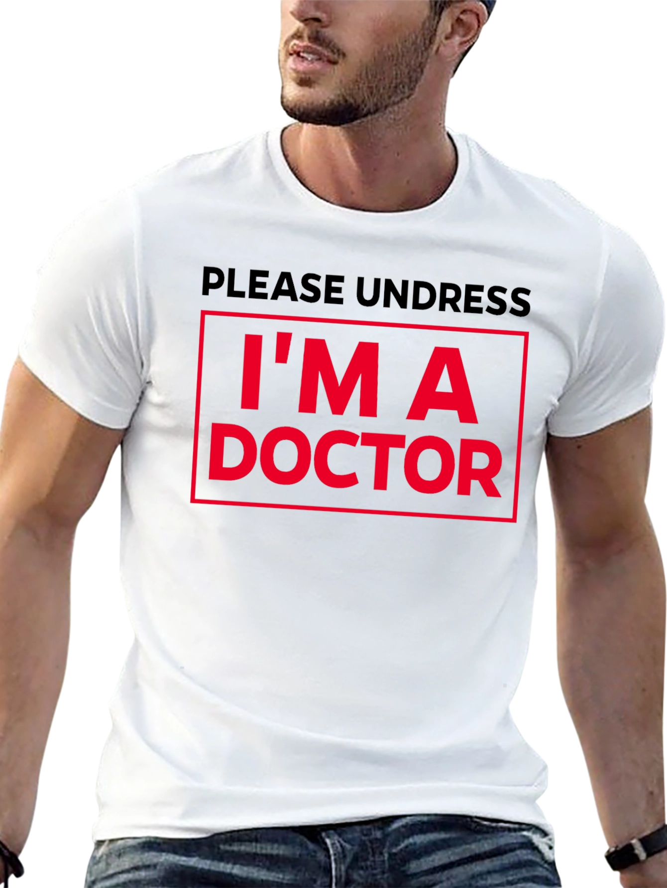 Funny Doctor T-Shirt - Please Undress