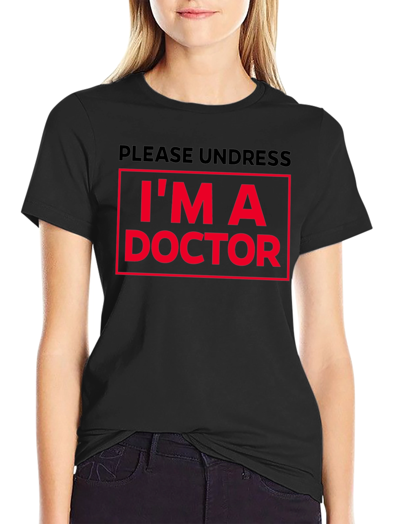 Funny Doctor T-Shirt - Please Undress