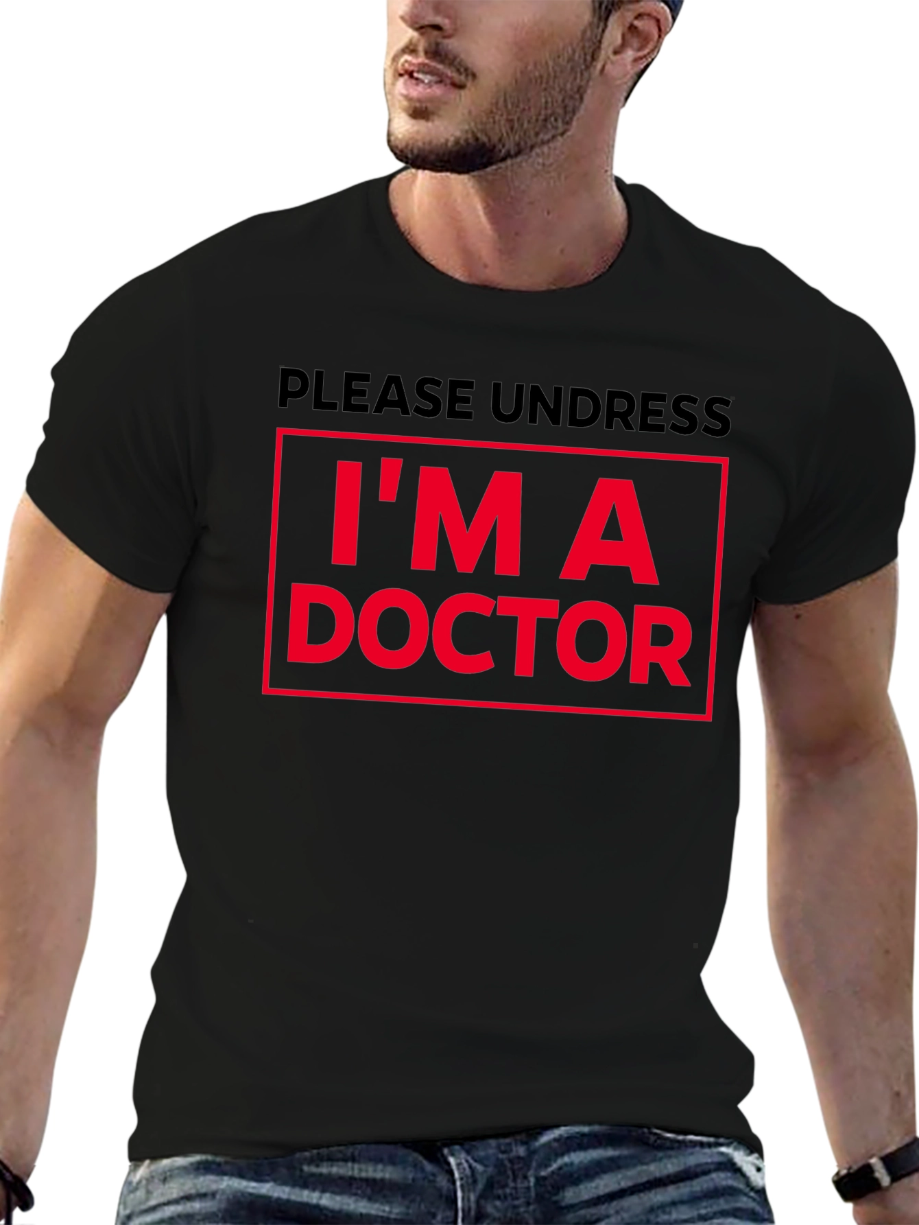 Funny Doctor T-Shirt - Please Undress