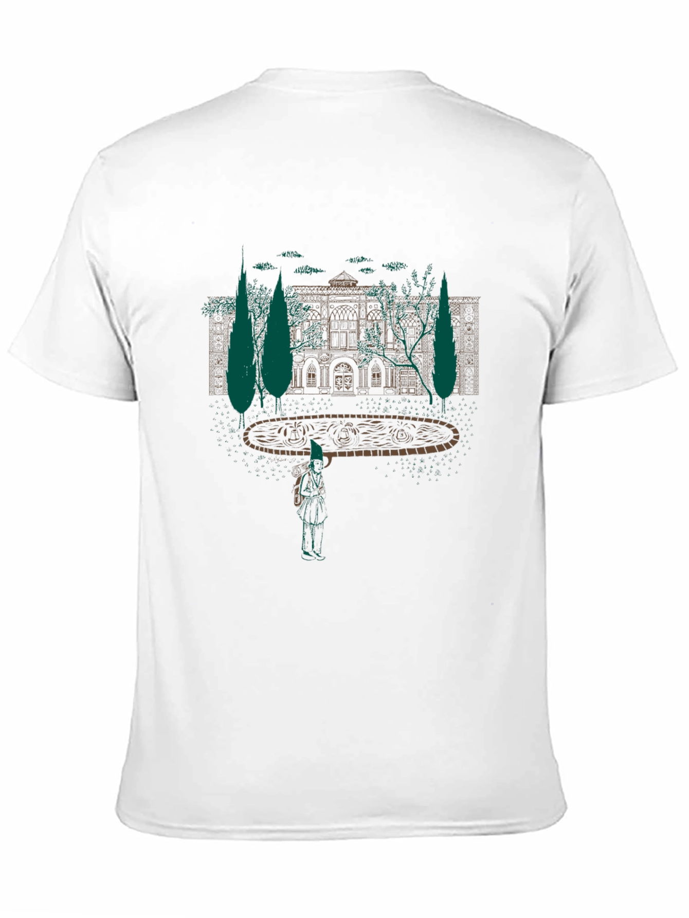Intricate Mansion Graphic Tee