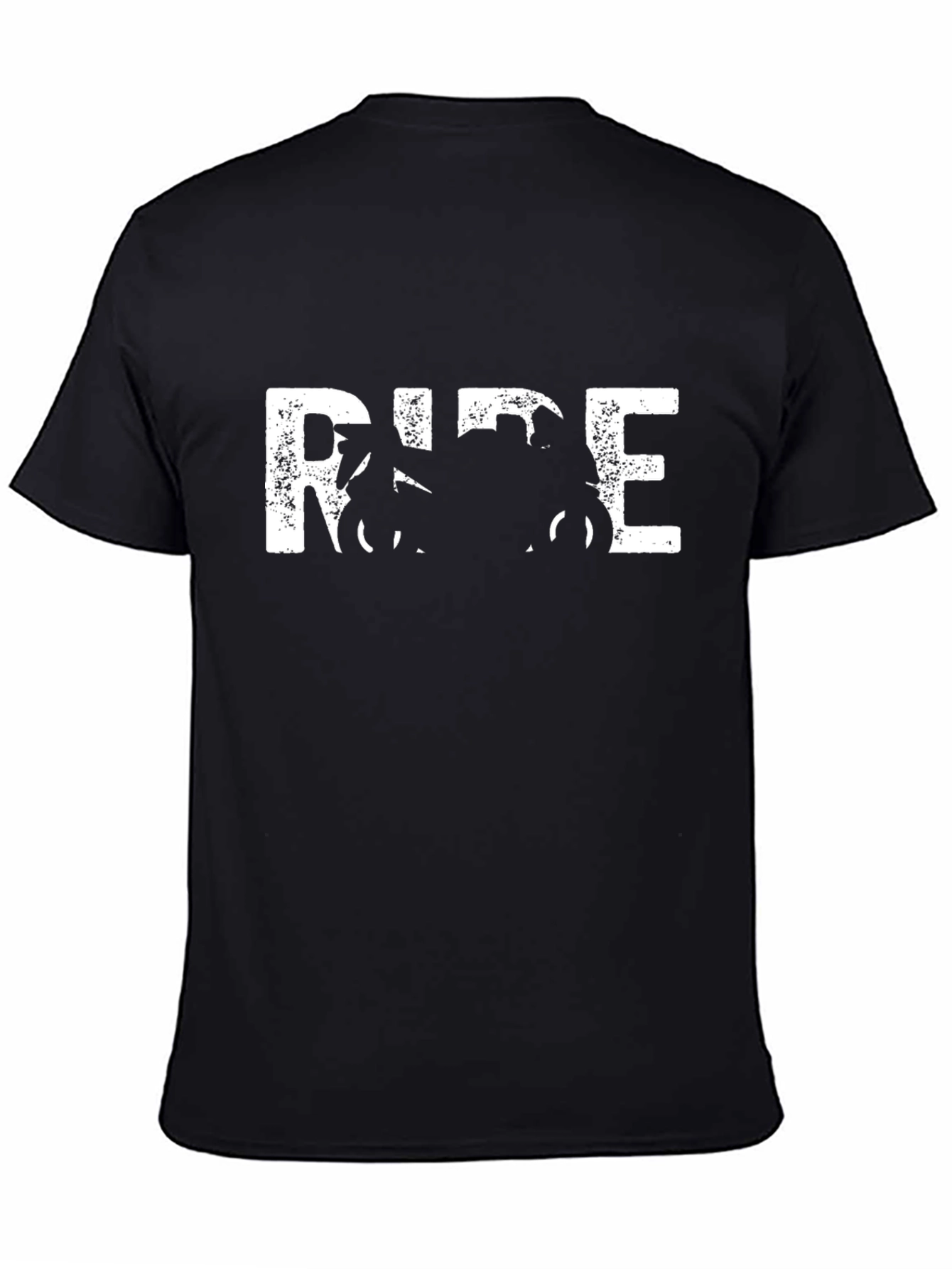 Ride Motorcycle Graphic T-Shirt - Black