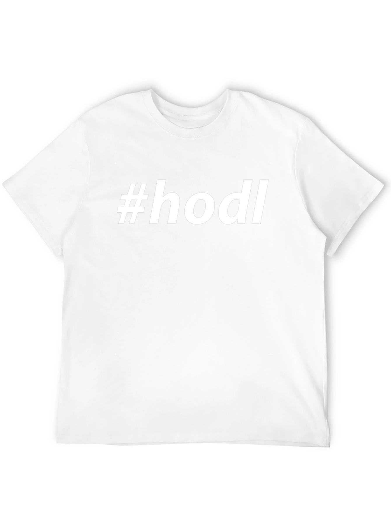 HODL Crypto T-Shirt - Black Bitcoin Investor Tee
