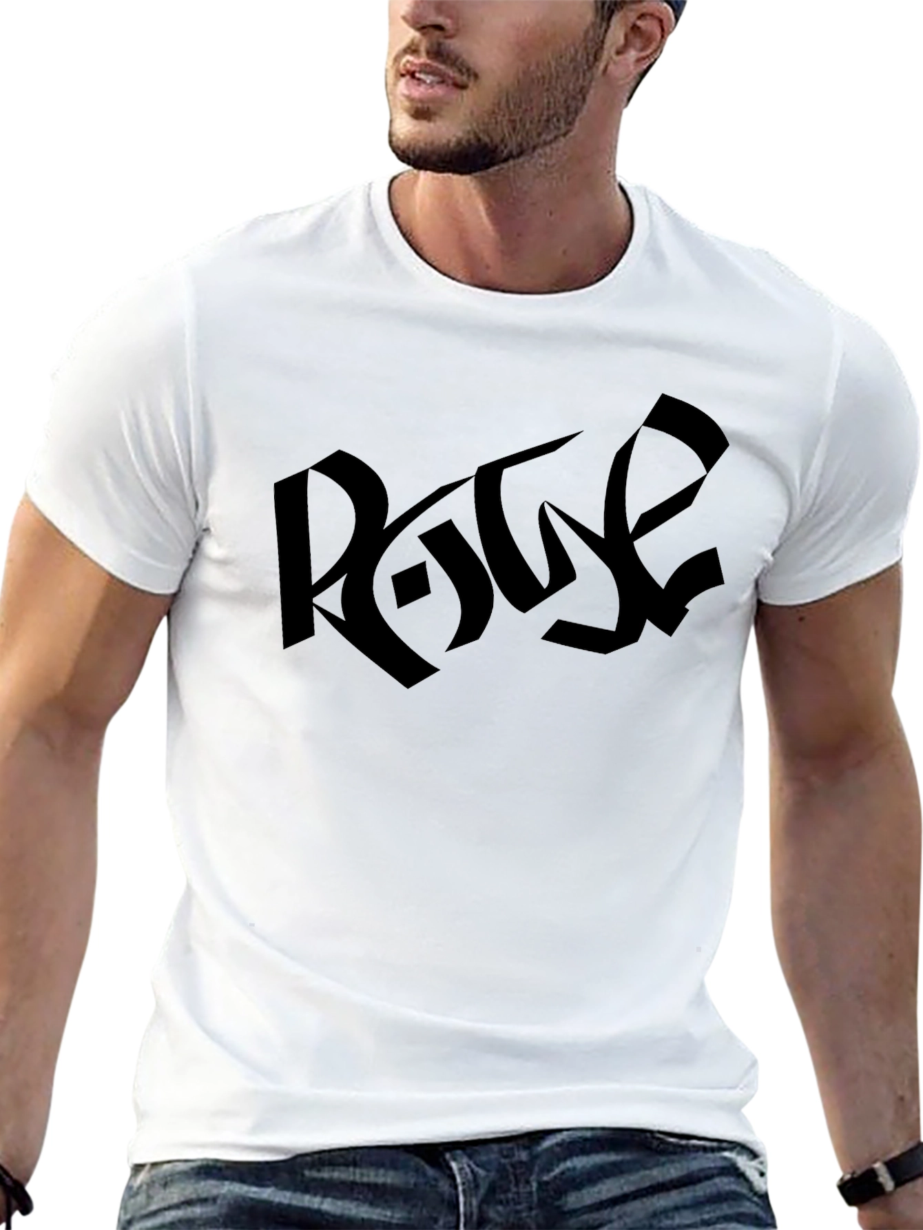 Ravage Graphic Print Black T-Shirt