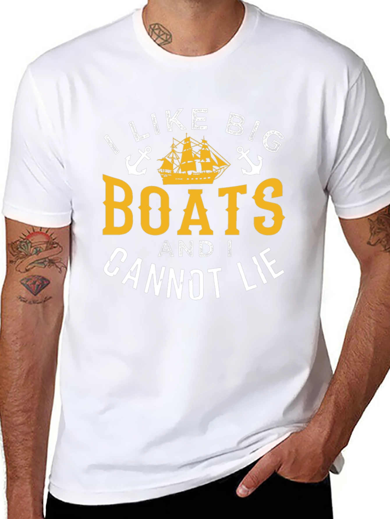 I Like Big Boats & I Cannot Lie T-Shirt