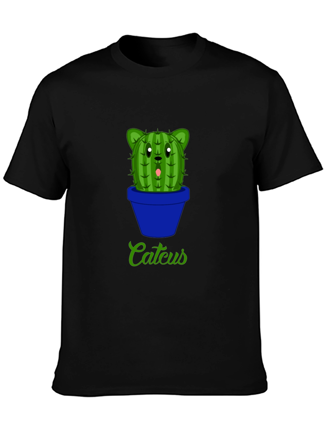Cute Cateus Cactus Graphic T-Shirt