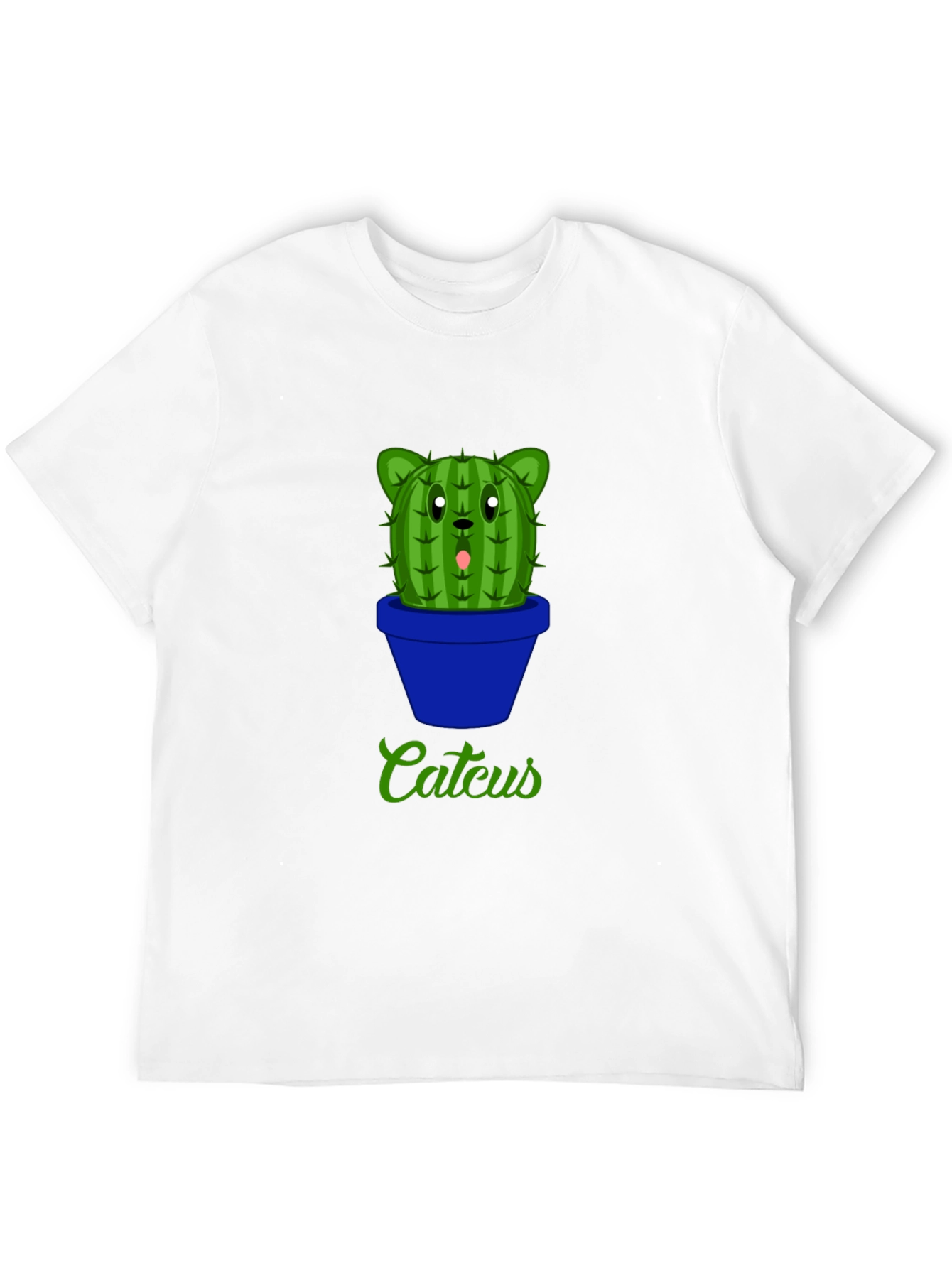 Cute Cateus Cactus Graphic T-Shirt