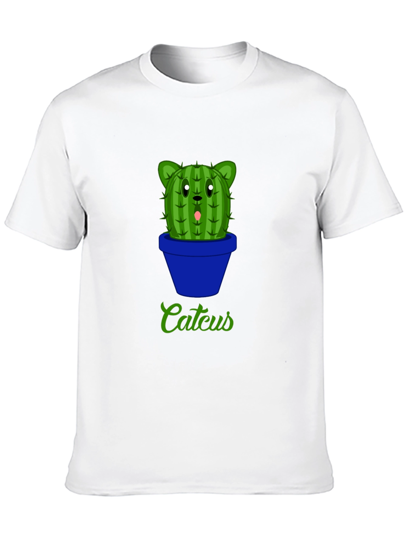 Cute Cateus Cactus Graphic T-Shirt