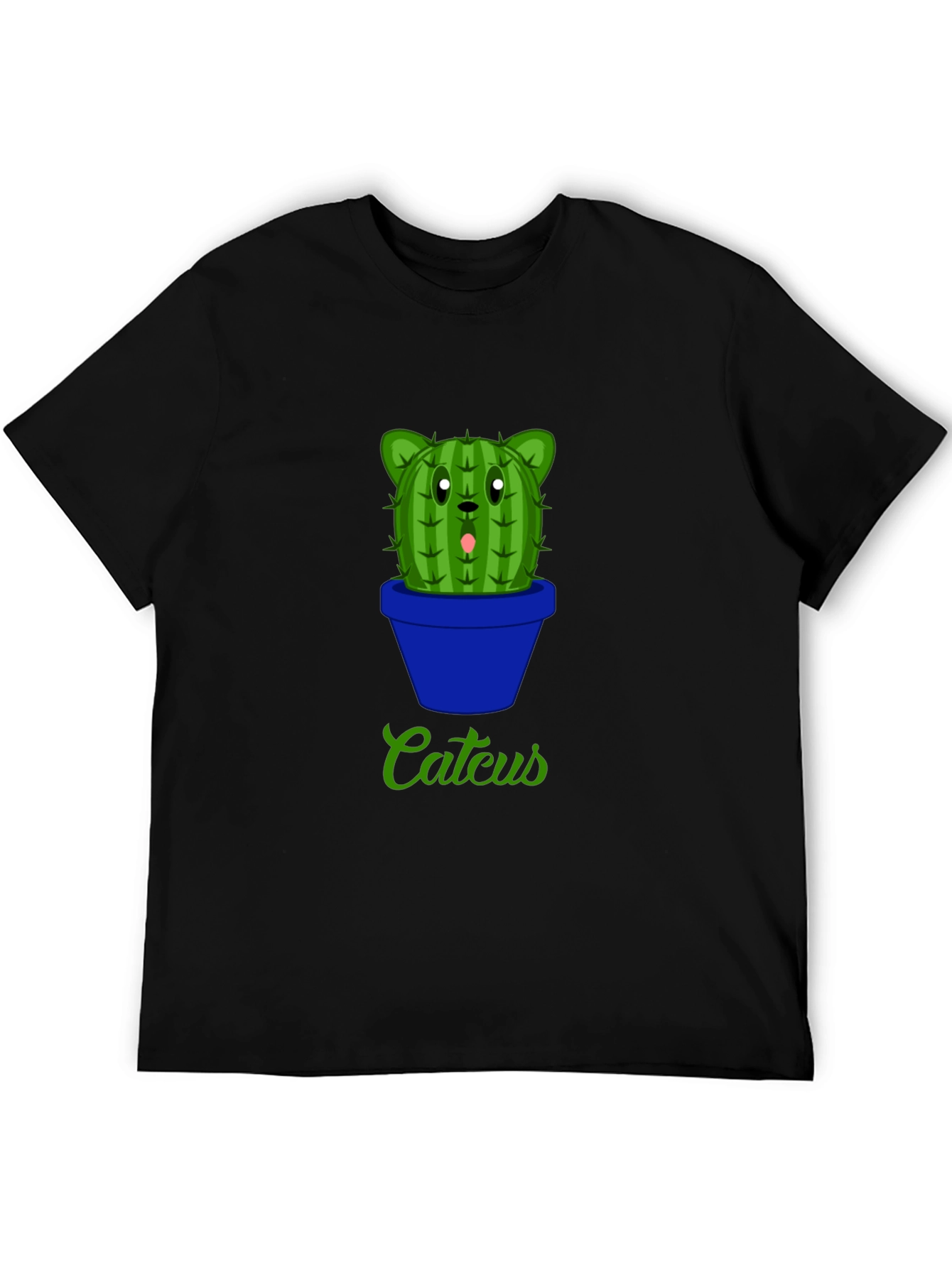 Cute Cateus Cactus Graphic T-Shirt