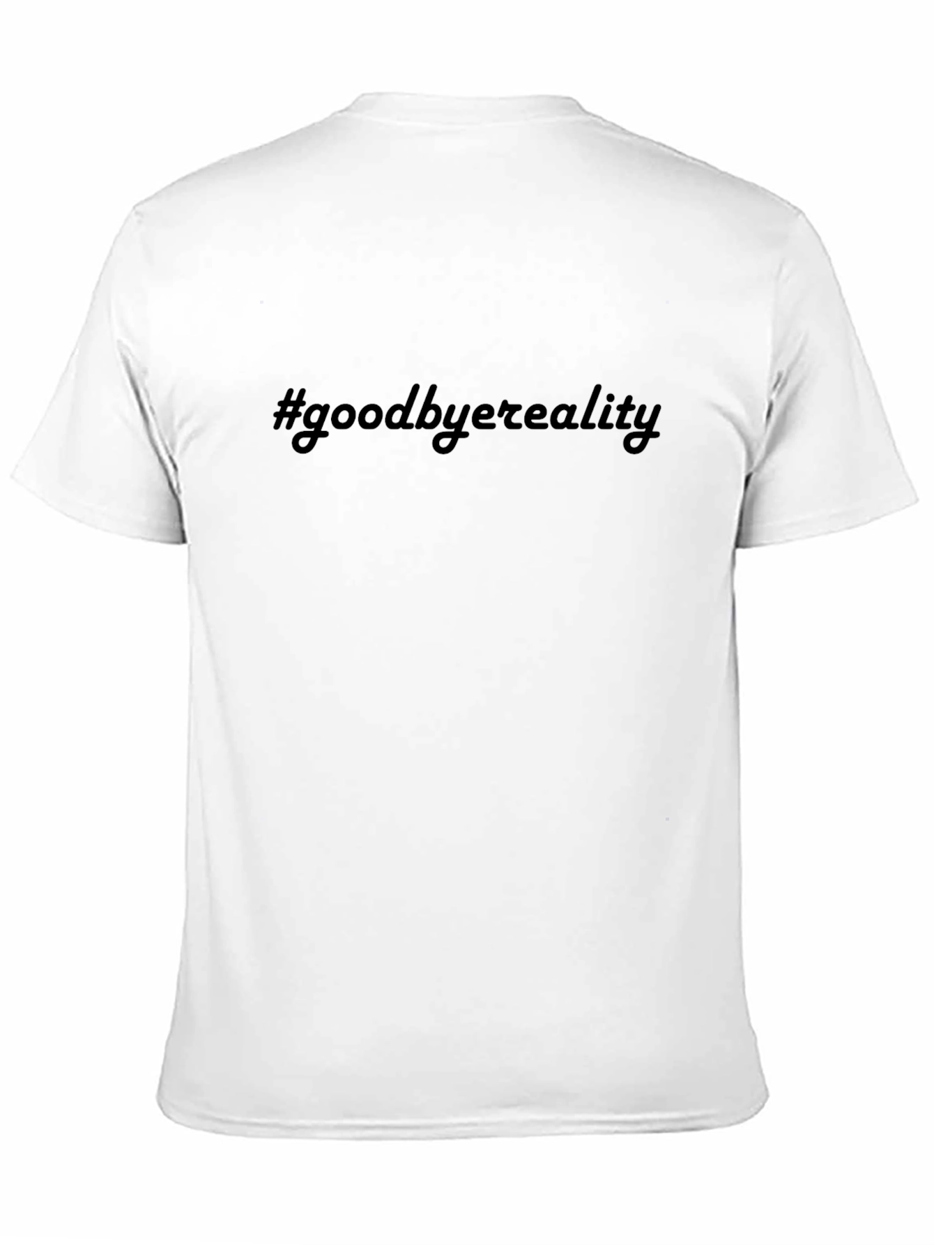 Goodbye Reality Black Graphic Tee