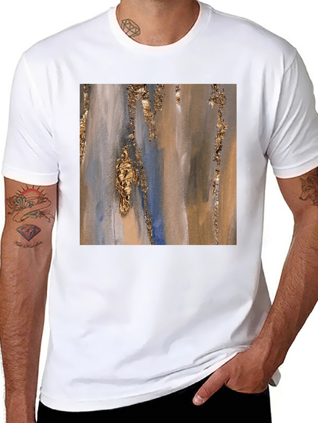 Abstract Art Print T-Shirt