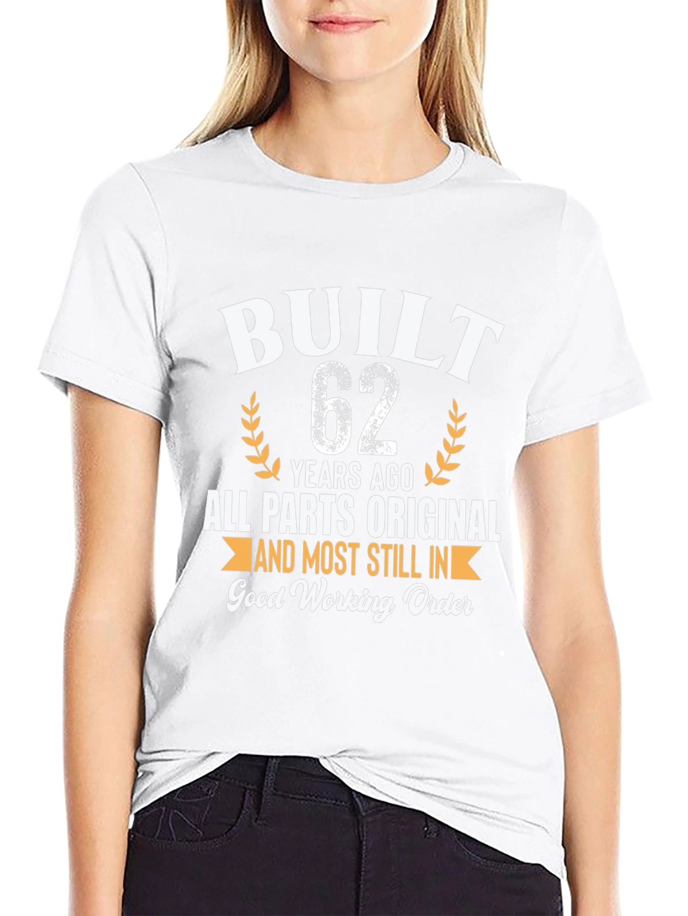 Built 62 Years Ago Funny Birthday T-Shirt