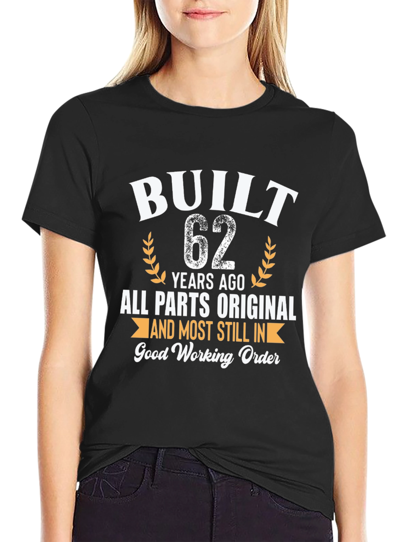 Built 62 Years Ago Funny Birthday T-Shirt