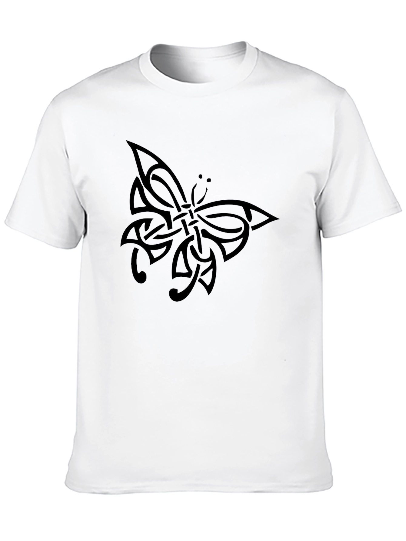 Black Butterfly Graphic T-Shirt