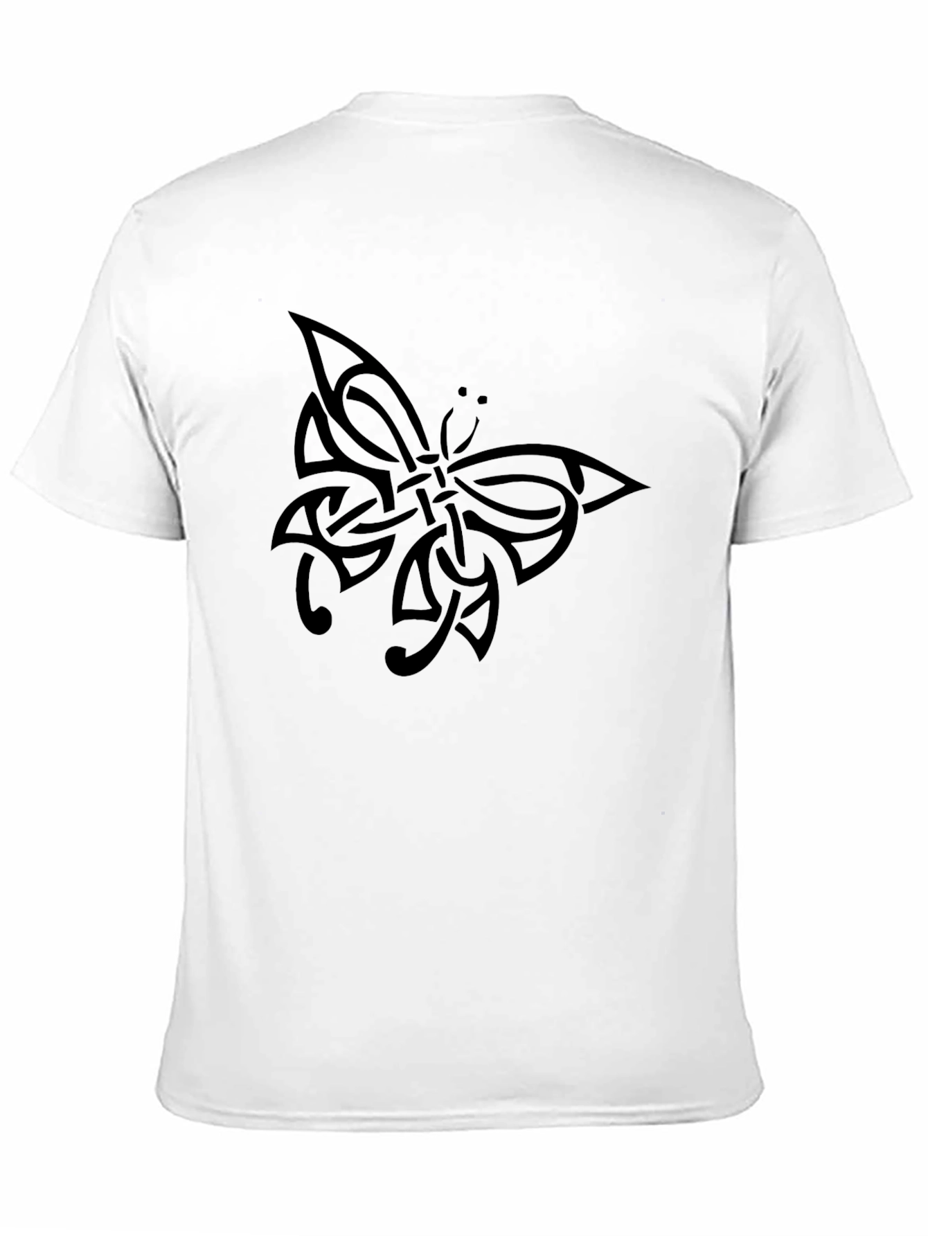 Black Butterfly Graphic T-Shirt